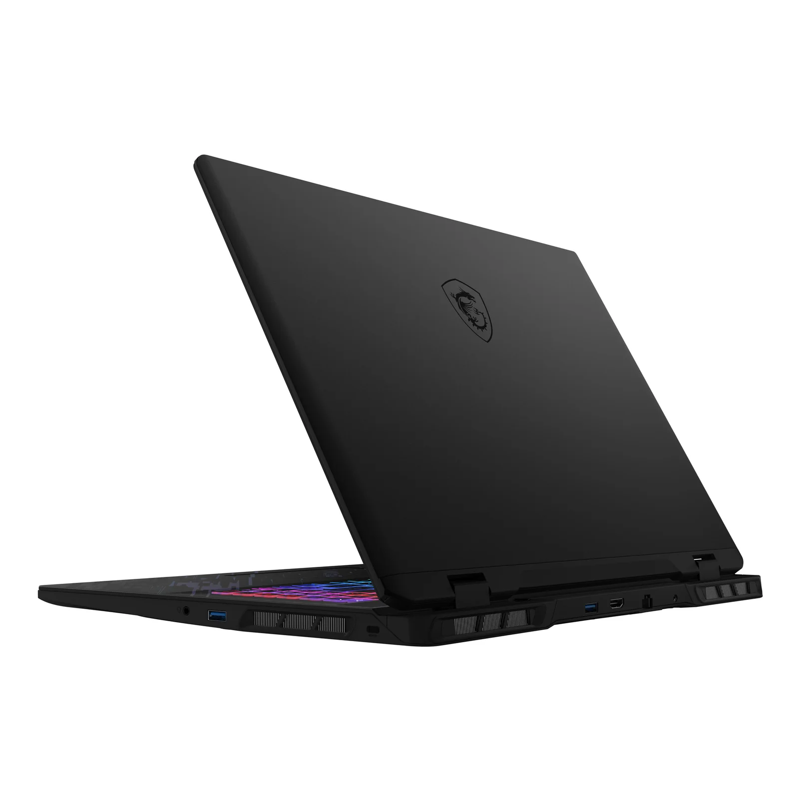 MSI Pulse A17 AI+ C3HWFKG-007FR Copilot+ PC AMD Ryzen AI 7 350 Ordinateur portable 43,2 cm (17") Quad HD+ 32 Go DDR5-SDRAM 1 To SSD NVIDIA GeForce RTX 5060 Wi-Fi 6E (802.11ax) Windows 11 Pro Français Noir