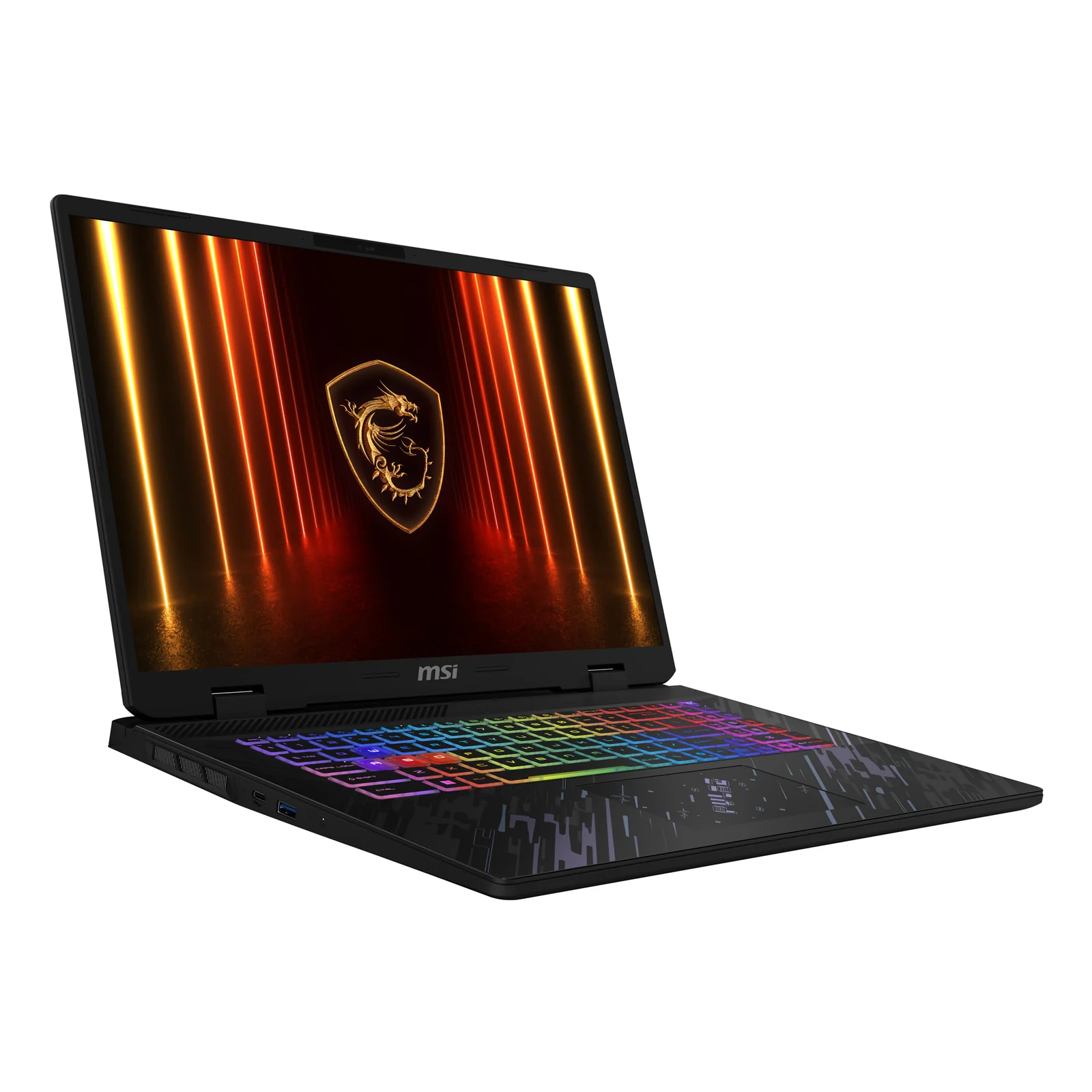 MSI Pulse A17 AI+ C3HWGKG-005FR Copilot+ PC AMD Ryzen AI 7 350 Ordinateur portable 43,2 cm (17") Quad HD+ 32 Go DDR5-SDRAM 1 To SSD NVIDIA GeForce RTX 5070 Wi-Fi 6E (802.11ax) Windows 11 Pro Français Noir