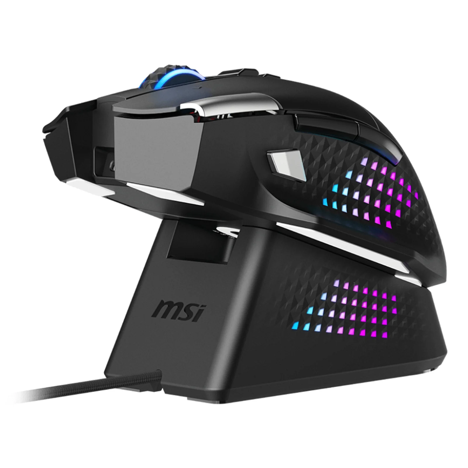MSI S12-4301370-CLA souris Gaming Droitier RF Wireless + Bluetooth + USB Type-A Optique 26000 DPI