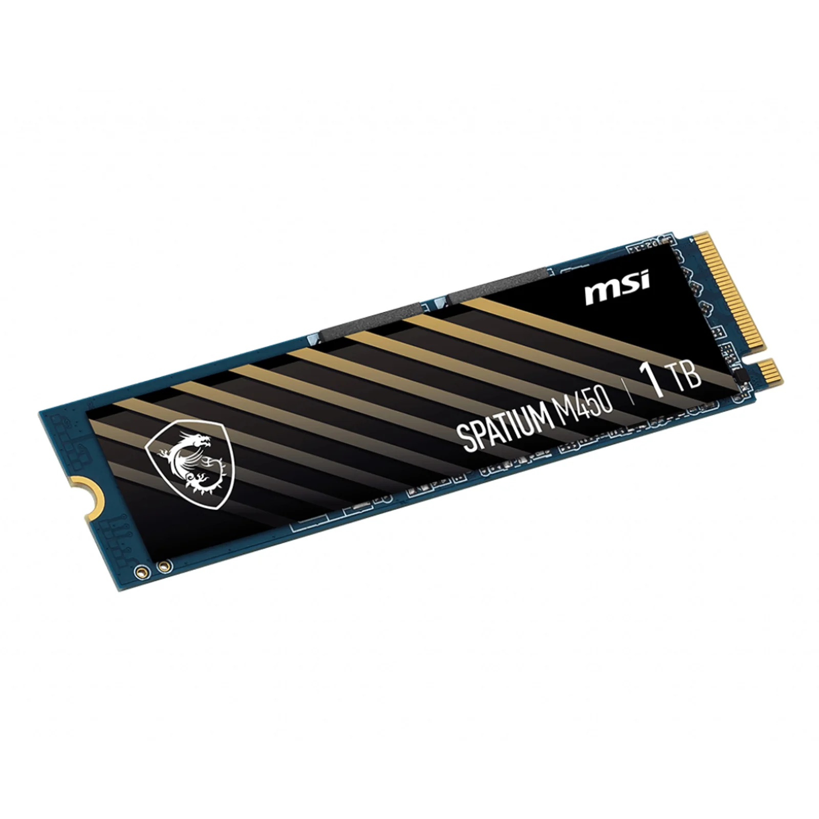 MSI SPATIUM M450 PCIe 4.0 NVMe M.2 1TB 1 To PCI Express 4.0 3D NAND