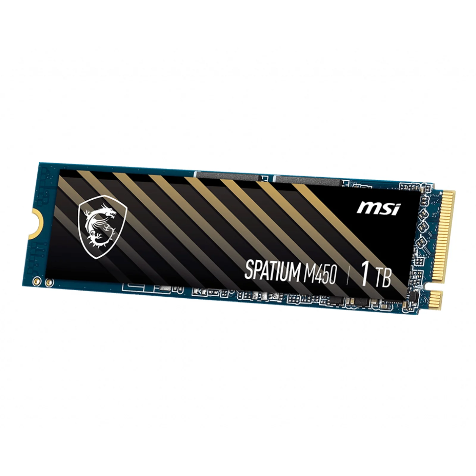 MSI SPATIUM M450 PCIe 4.0 NVMe M.2 1TB 1 To PCI Express 4.0 3D NAND