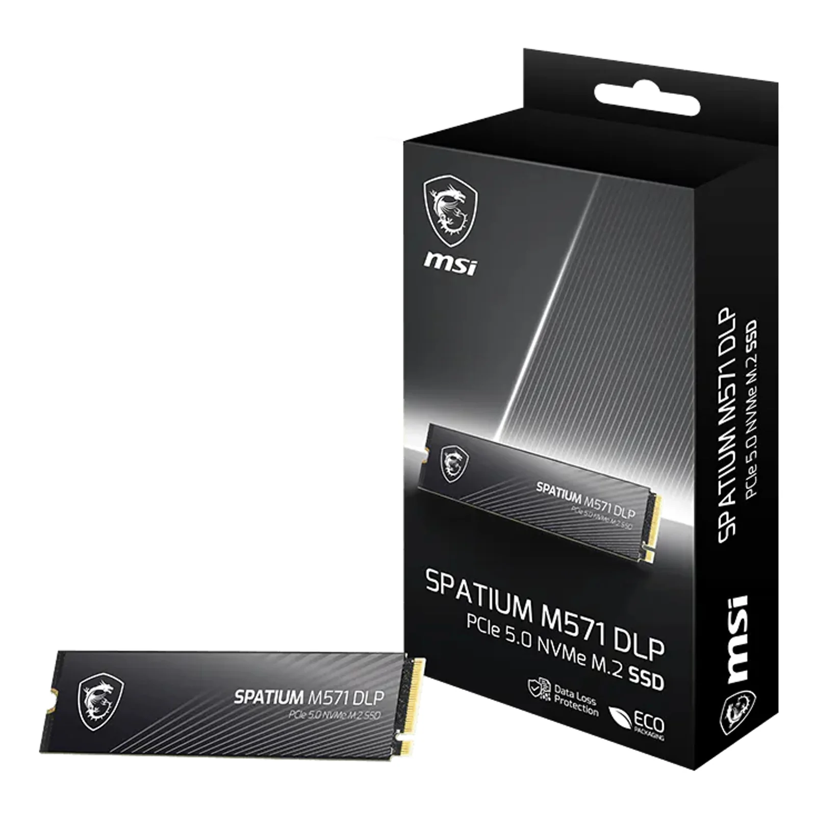 SPATIUM M571 DLP PCIe 5.0 NVMe M.2 4T disque SSD 4 To PCI Express 5.0 3D NAND
