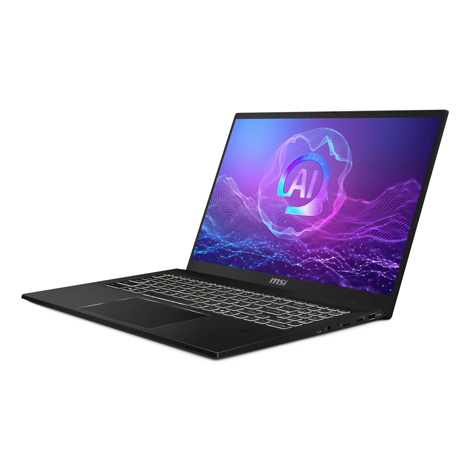 MSI Summit A16 Al+A3HMTG-035 AMD Ryzen AI 9 365 Hybride (2-en-1) 40,6 cm (16") Écran tactile Quad HD+ 32 Go LPDDR5-SDRAM 1 To SSD Wi-Fi 7 (802.11be) Windows 11 Pro Noir
