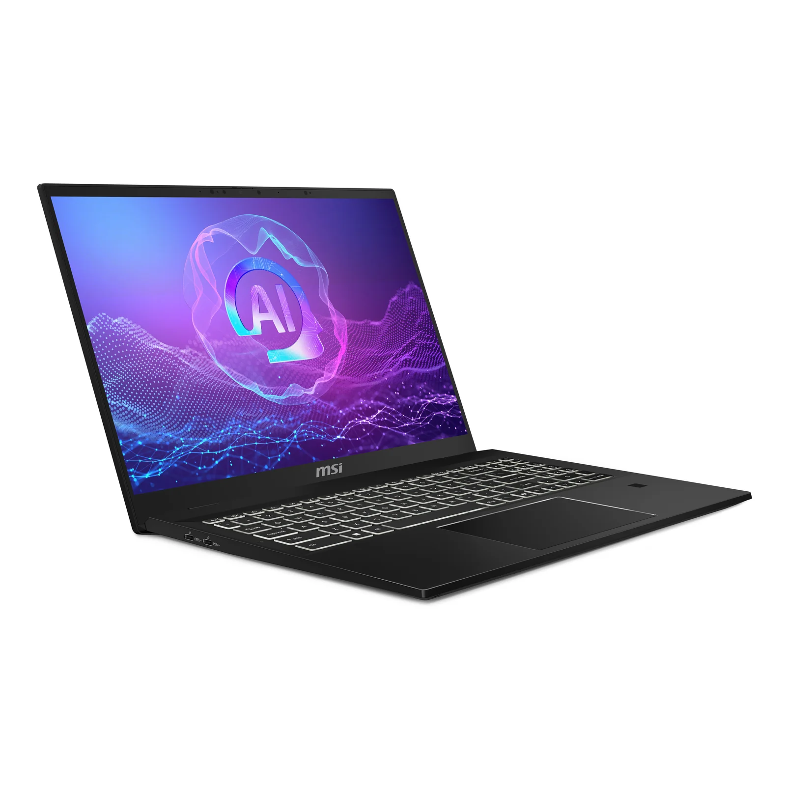 MSI Summit A16 Al+A3HMTG-035 AMD Ryzen AI 9 365 Hybride (2-en-1) 40,6 cm (16") Écran tactile Quad HD+ 32 Go LPDDR5-SDRAM 1 To SSD Wi-Fi 7 (802.11be) Windows 11 Pro Noir
