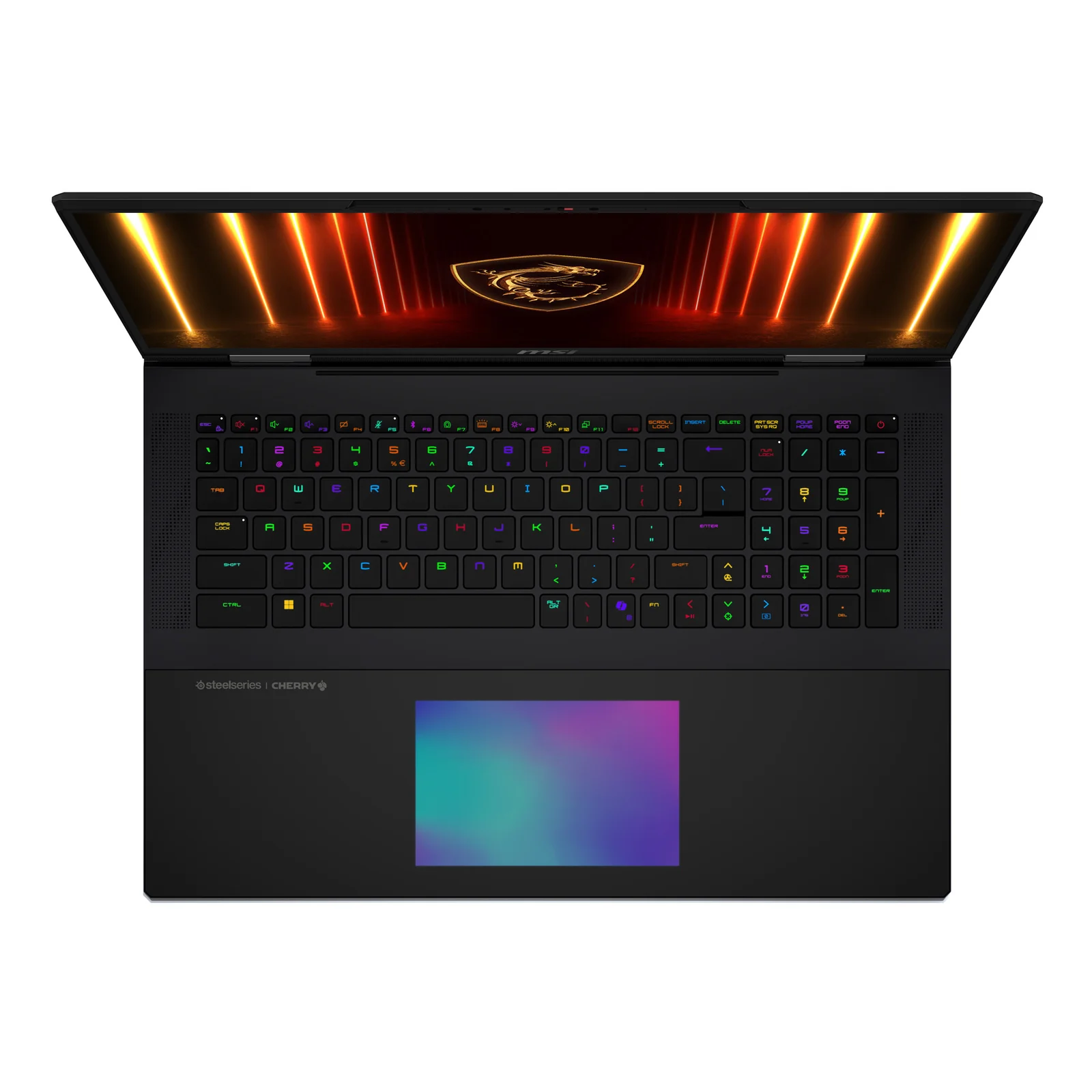 MSI Titan 18 HX AI A2XWIG-402FR Intel Core Ultra 9 285HX Ordinateur portable 45,7 cm (18") UHD+ 64 Go DDR5-SDRAM 6 To SSD NVIDIA GeForce RTX 5080 Wi-Fi 7 (802.11be) Windows 11 Pro Français Noir