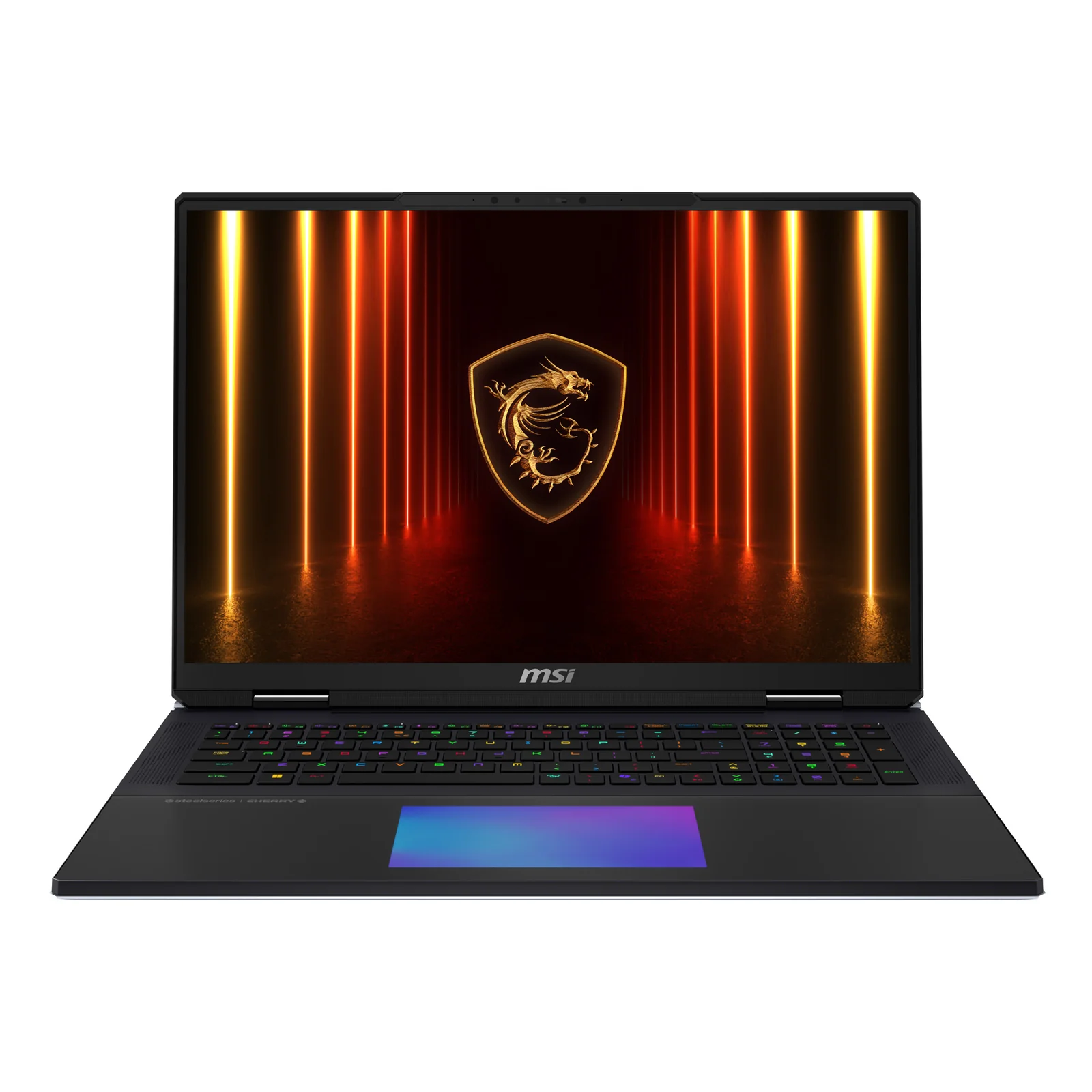 MSI Titan 18 HX AI A2XWIG-402FR Intel Core Ultra 9 285HX Ordinateur portable 45,7 cm (18") UHD+ 64 Go DDR5-SDRAM 6 To SSD NVIDIA GeForce RTX 5080 Wi-Fi 7 (802.11be) Windows 11 Pro Français Noir