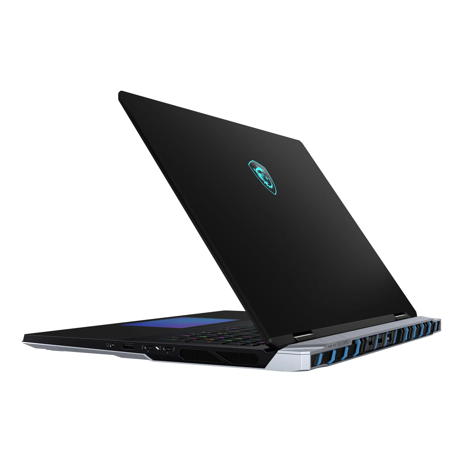 MSI Titan 18 HX AI A2XWJG-609FR Intel Core Ultra 9 285HX Ordinateur portable 45,7 cm (18") UHD+ 64 Go DDR5-SDRAM 6 To SSD NVIDIA GeForce RTX 5090 Wi-Fi 7 (802.11be) Windows 11 Pro Français Noir