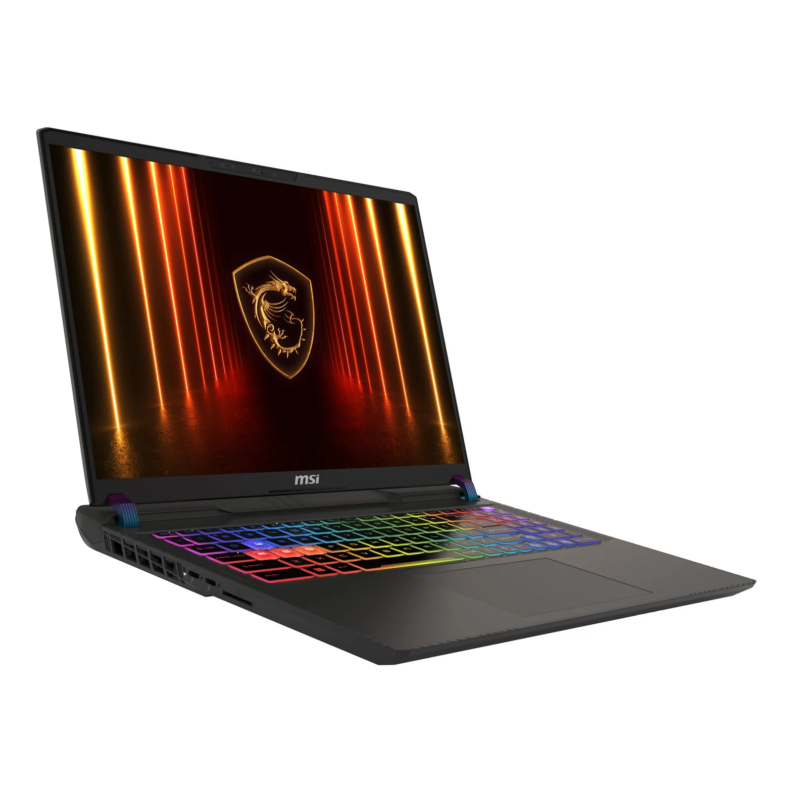 MSI Vector 16 HX AI A2XWHG-087FR Intel Core Ultra 7 255HX Ordinateur portable 40,6 cm (16") Quad HD+ 16 Go DDR5-SDRAM 1 To SSD NVIDIA GeForce RTX 5070 Ti Wi-Fi 7 (802.11be) Windows 11 Home Français Gris