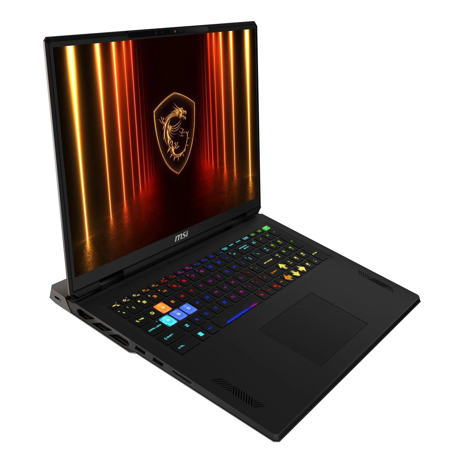 MSI Vector A18 HX A9WHG-051FR AMD Ryzen™ 9 9955HX Ordinateur portable 45,7 cm (18") Quad HD+ 32 Go DDR5-SDRAM 2 To SSD NVIDIA GeForce RTX 5070 Ti Wi-Fi 7 (802.11be) Windows 11 Home Français Gris