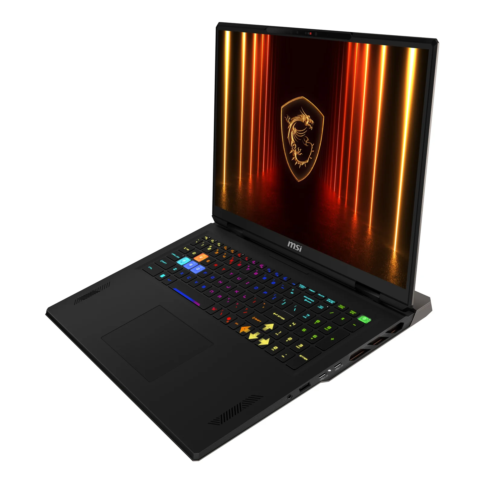 MSI Vector A18 HX A9WHG-051FR AMD Ryzen™ 9 9955HX Ordinateur portable 45,7 cm (18") Quad HD+ 32 Go DDR5-SDRAM 2 To SSD NVIDIA GeForce RTX 5070 Ti Wi-Fi 7 (802.11be) Windows 11 Home Français Gris