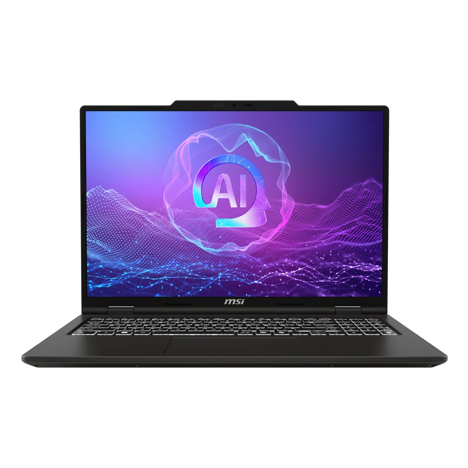 MSI VenturePro 16 A2RWFG-001FR Intel Core 7 240H Netbook 40,6 cm (16") 2K 16 Go DDR5-SDRAM 512 Go SSD NVIDIA GeForce RTX 5060 Wi-Fi 6E (802.11ax) Windows 11 Home Français Gris