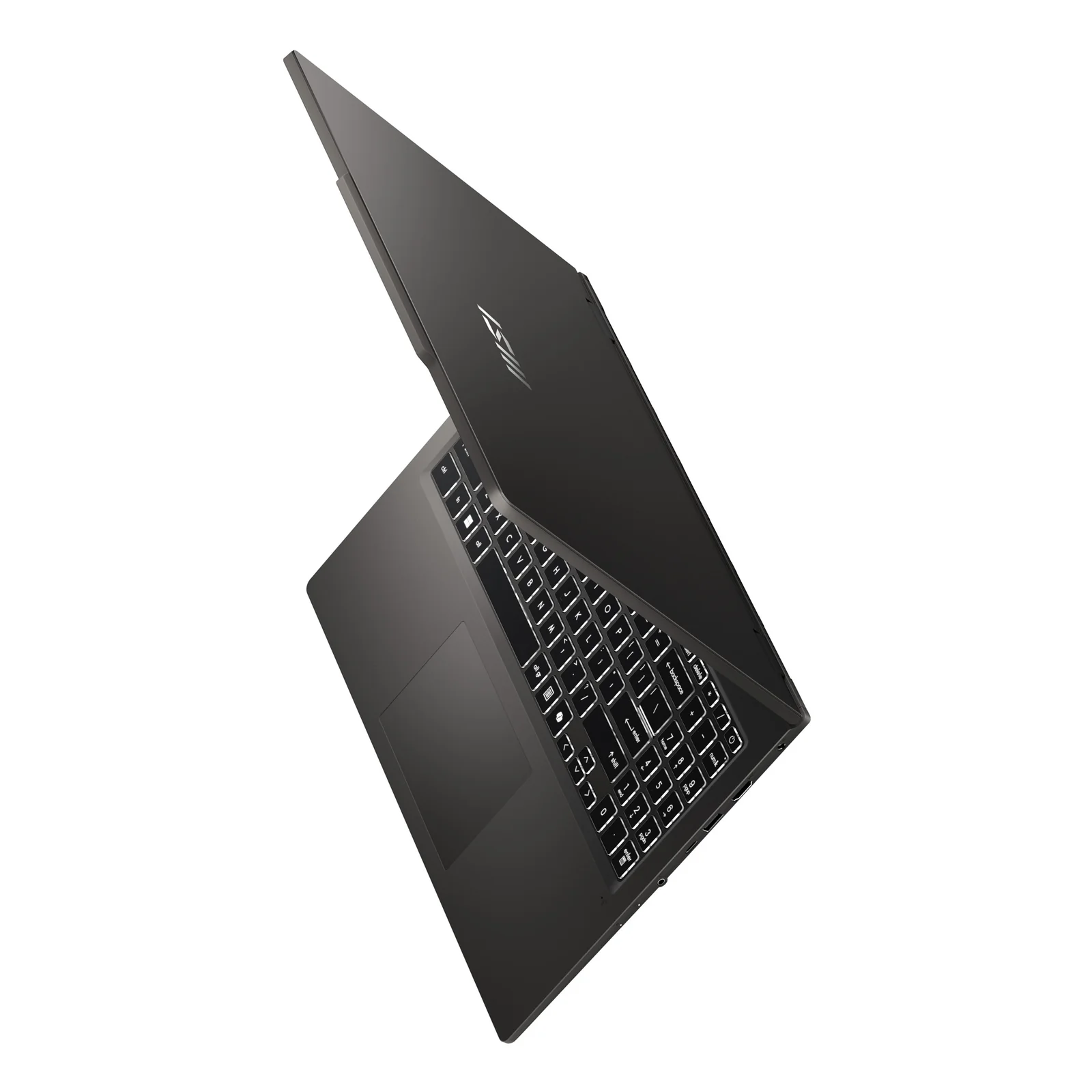 MSI VenturePro 16 A2RWFG-009FR Intel Core 7 240H Netbook 40,6 cm (16") 2K 32 Go DDR5-SDRAM 1 To SSD NVIDIA GeForce RTX 5060 Wi-Fi 6E (802.11ax) Windows 11 Pro Gris