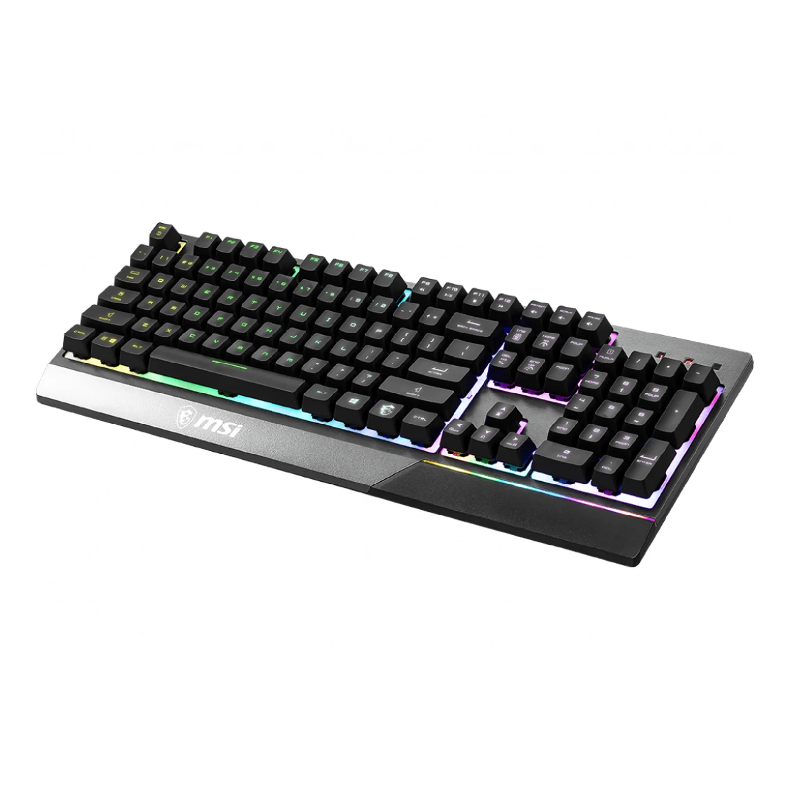 MSI Vigor GK30 clavier Gaming USB QWERTZ Allemand Noir
