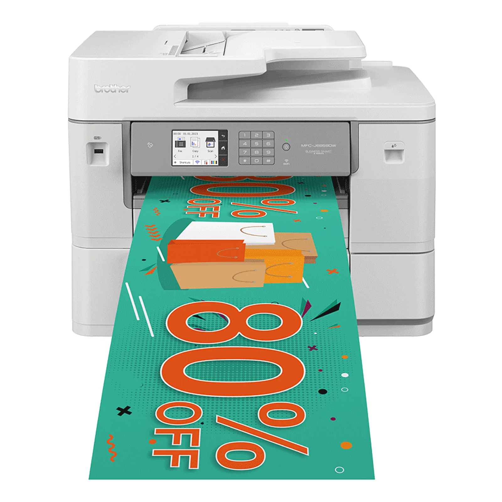Multifonction Brother MFC-J6959DW jet encre A3 Wi-Fi