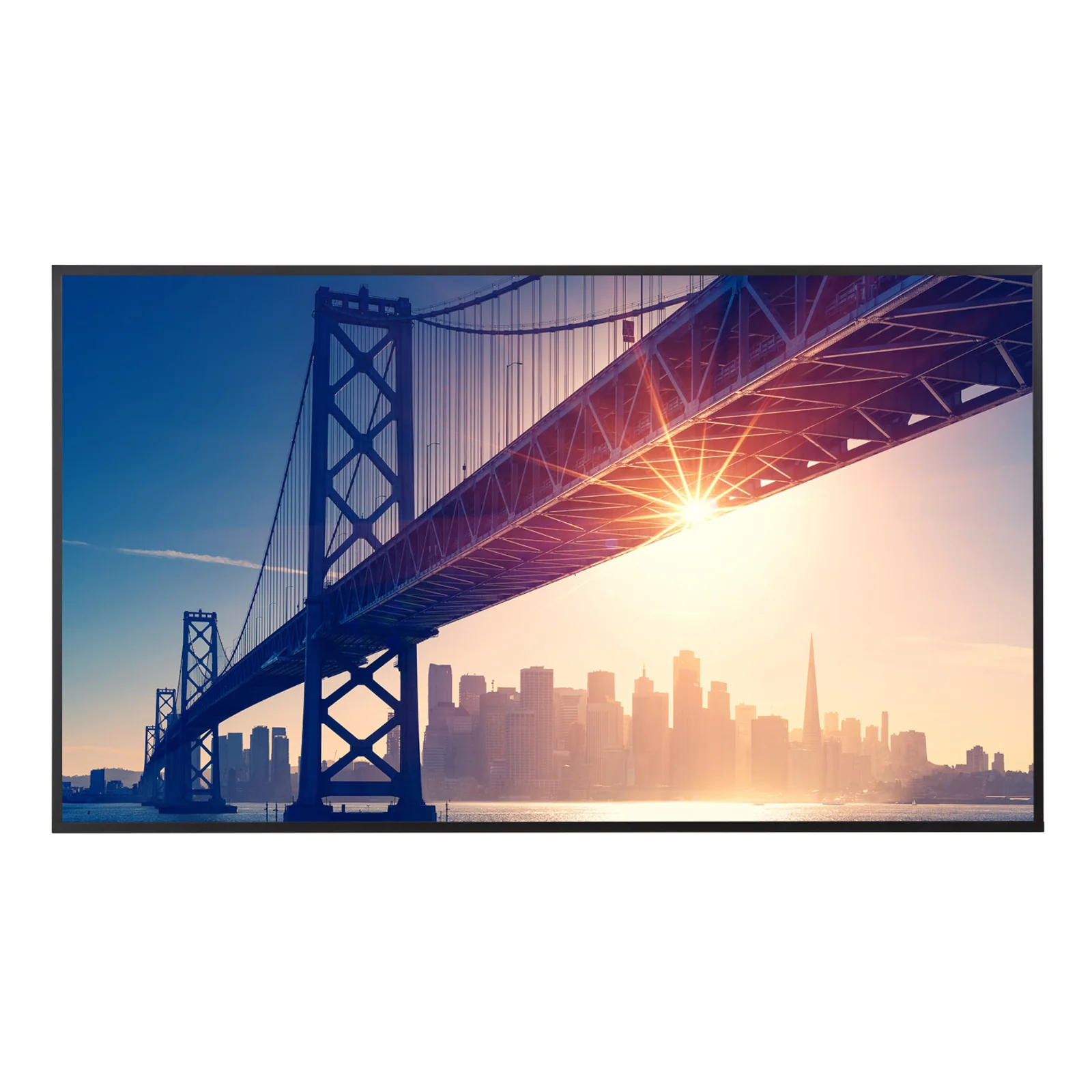 Sharp ME552 Écran plat de signalisation numérique 139,7 cm (55") LCD 450 cd/m² 4K Ultra HD Noir Android 18/7