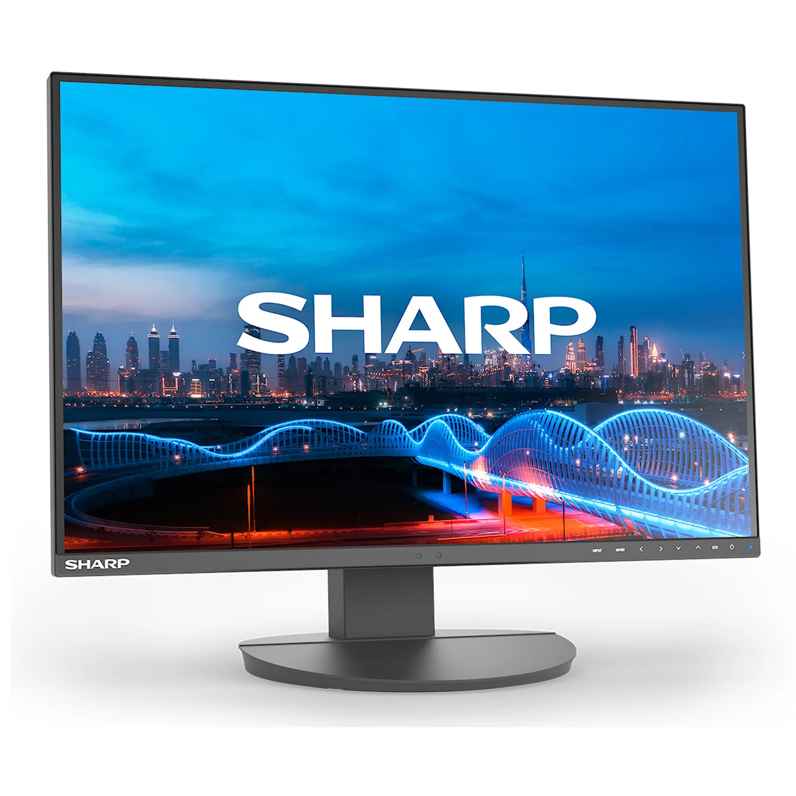 Sharp MultiSync EA241W écran plat de PC 61 cm (24") 1920 x 1200 pixels Full HD LCD Noir