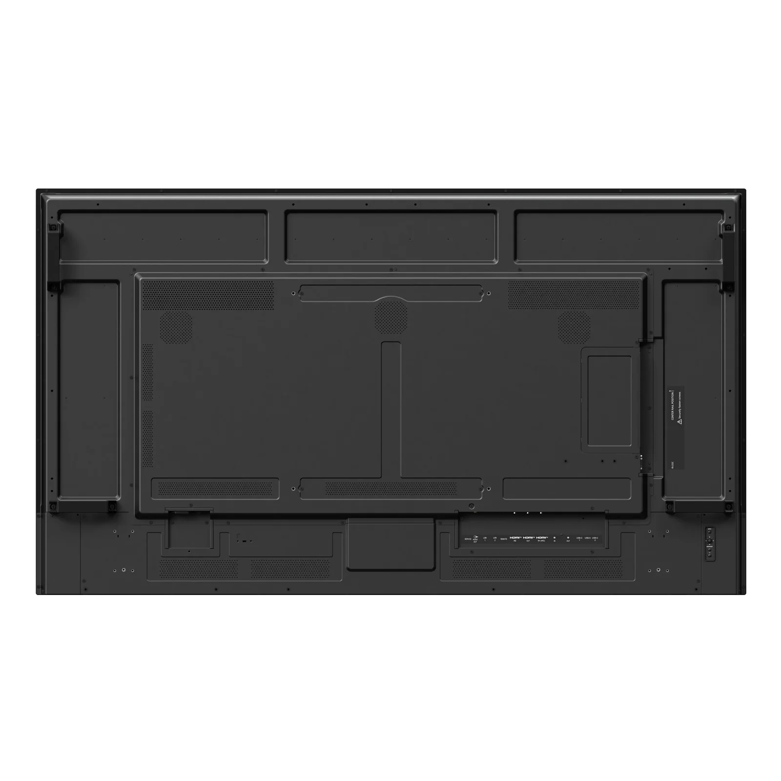 Sharp MultiSync P656 En forme de kiosk 163,8 cm (64.5") LCD 700 cd/m² 4K Ultra HD Noir Intégré dans le processeur
