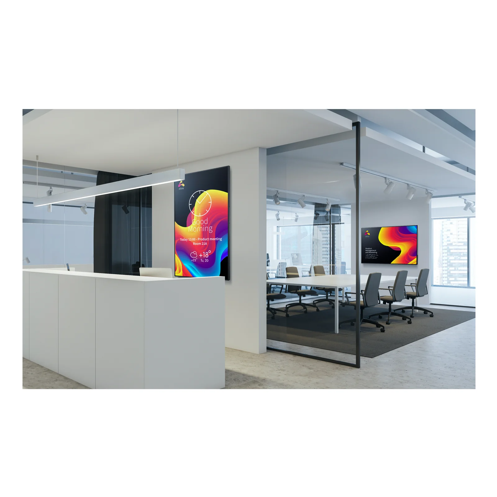 Sharp PN-ME862 Écran plat de signalisation numérique 2,18 m (86") LED 450 cd/m² 4K Ultra HD Noir Android