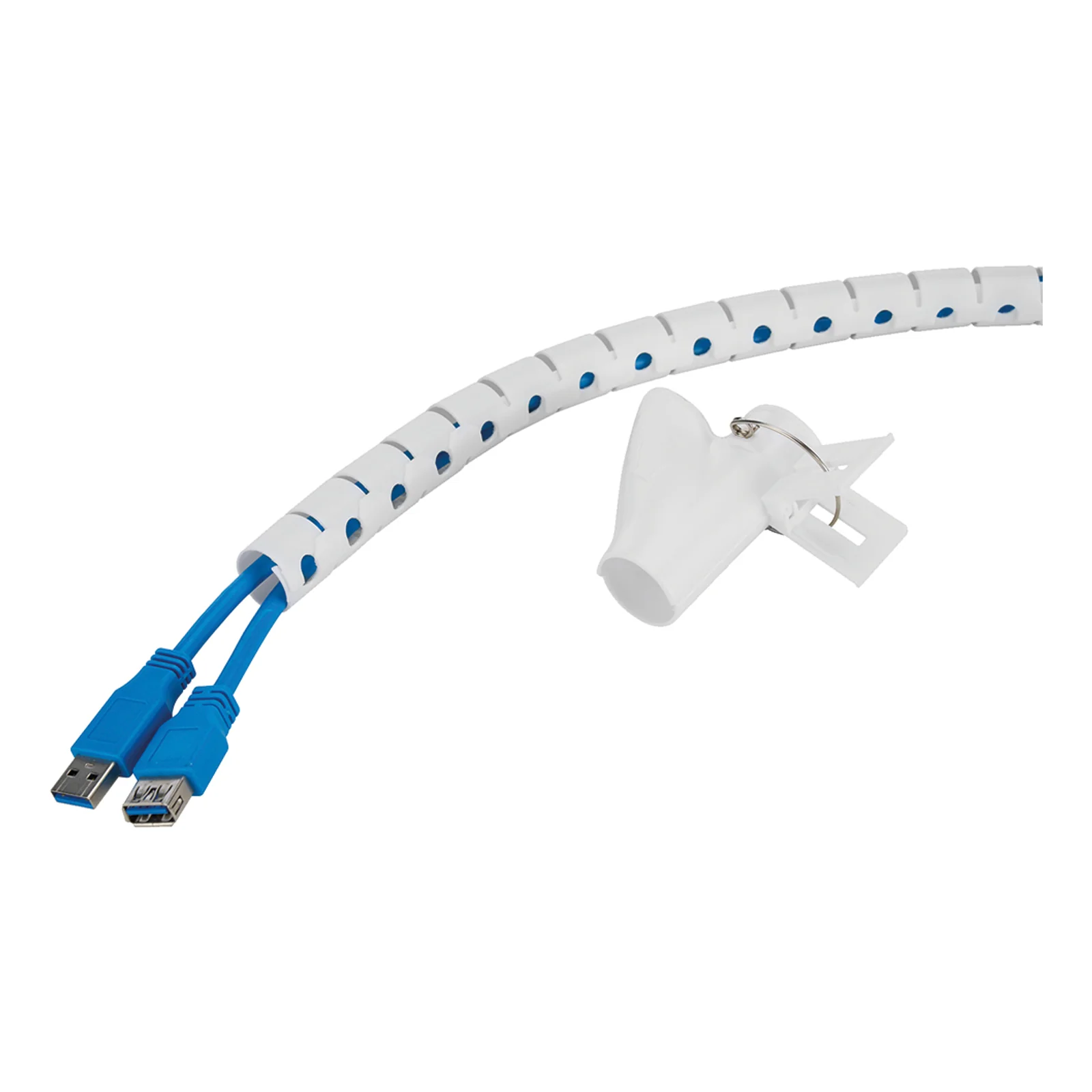 Neomounts ADS06-141WH Gaine de câble - pour 1-4 câbles - universelle