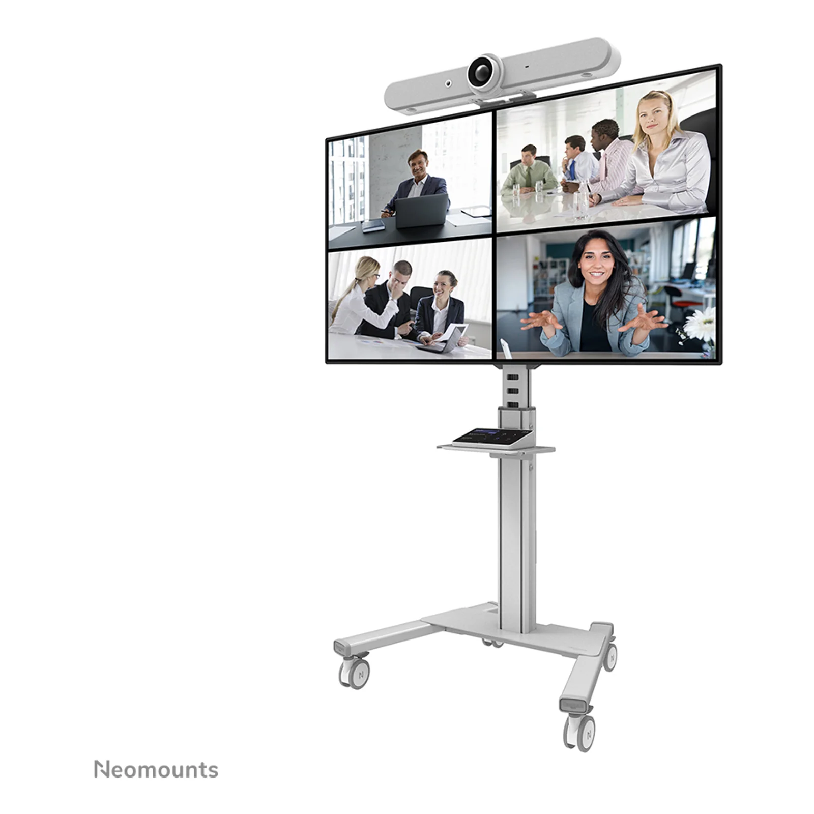 Neomounts AFLS-825WH1 Support vidéobar et kit multimédia - universel