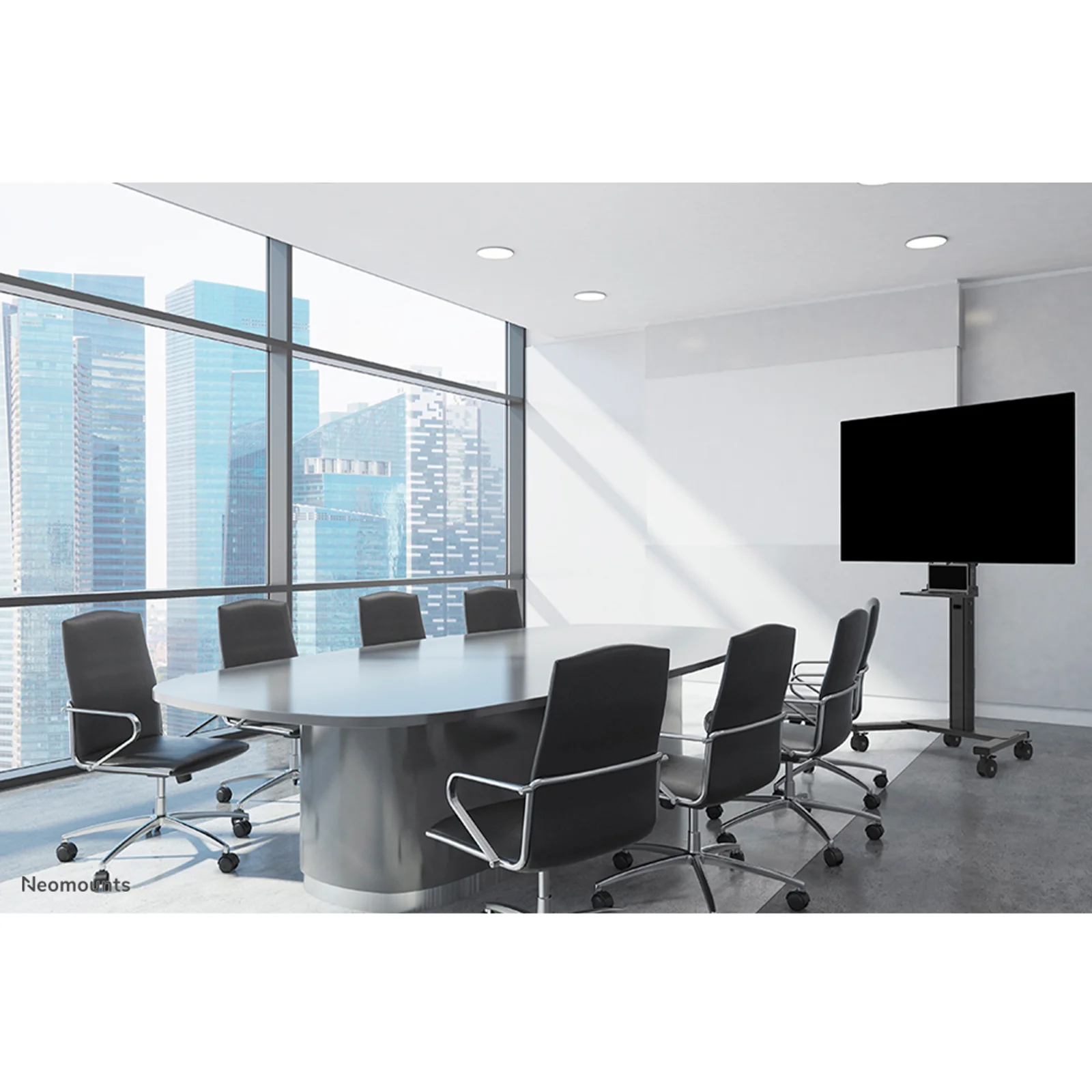 Neomounts AV45-500BL Kit de support d'ordinateur portable 43-110" - max 2,5 kg - VESA 200x200-800x600 - universel - noir