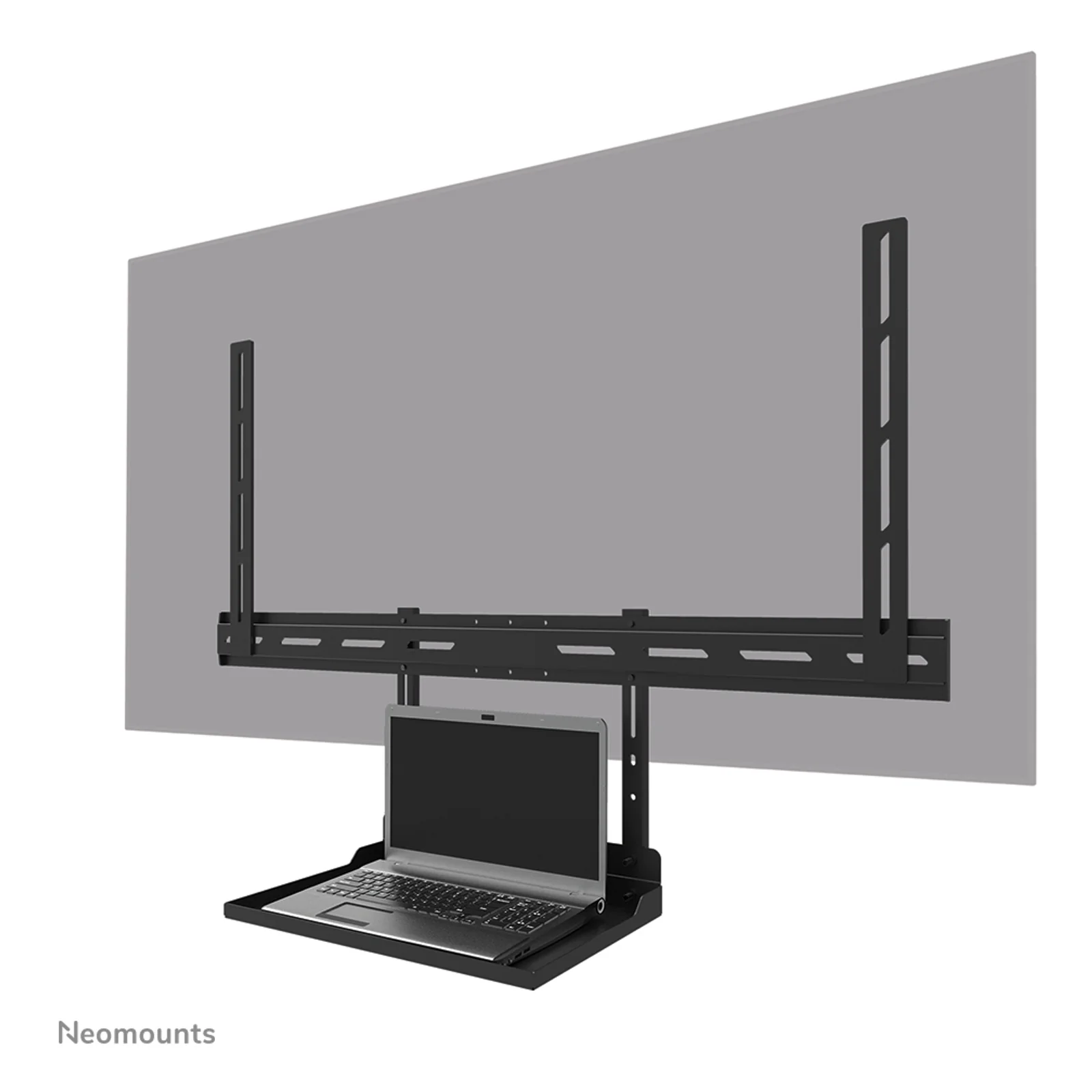 Neomounts AV45-500BL Kit de support d'ordinateur portable 43-110" - max 2,5 kg - VESA 200x200-800x600 - universel - noir