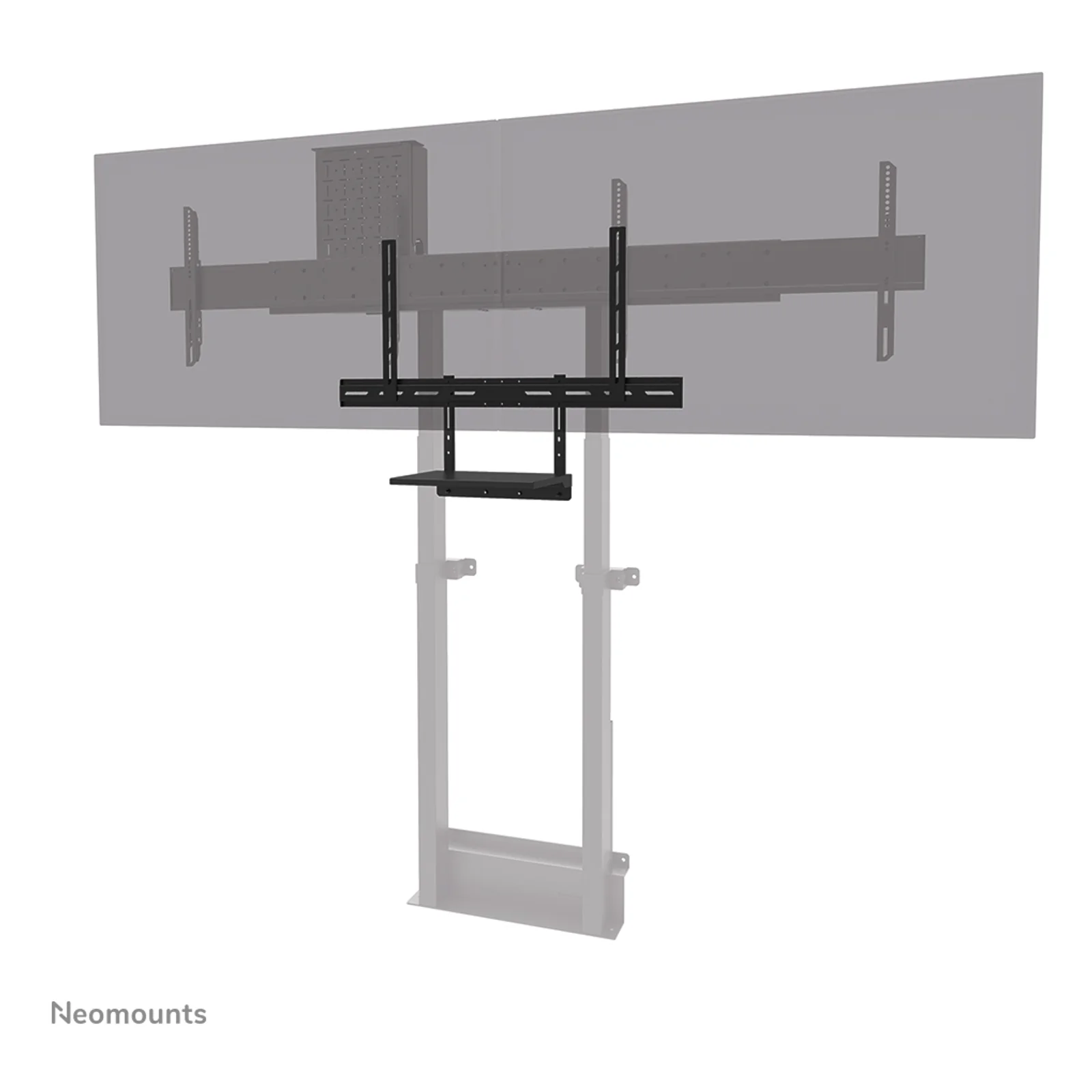 Neomounts AV45-500BL Kit de support d'ordinateur portable 43-110" - max 2,5 kg - VESA 200x200-800x600 - universel - noir