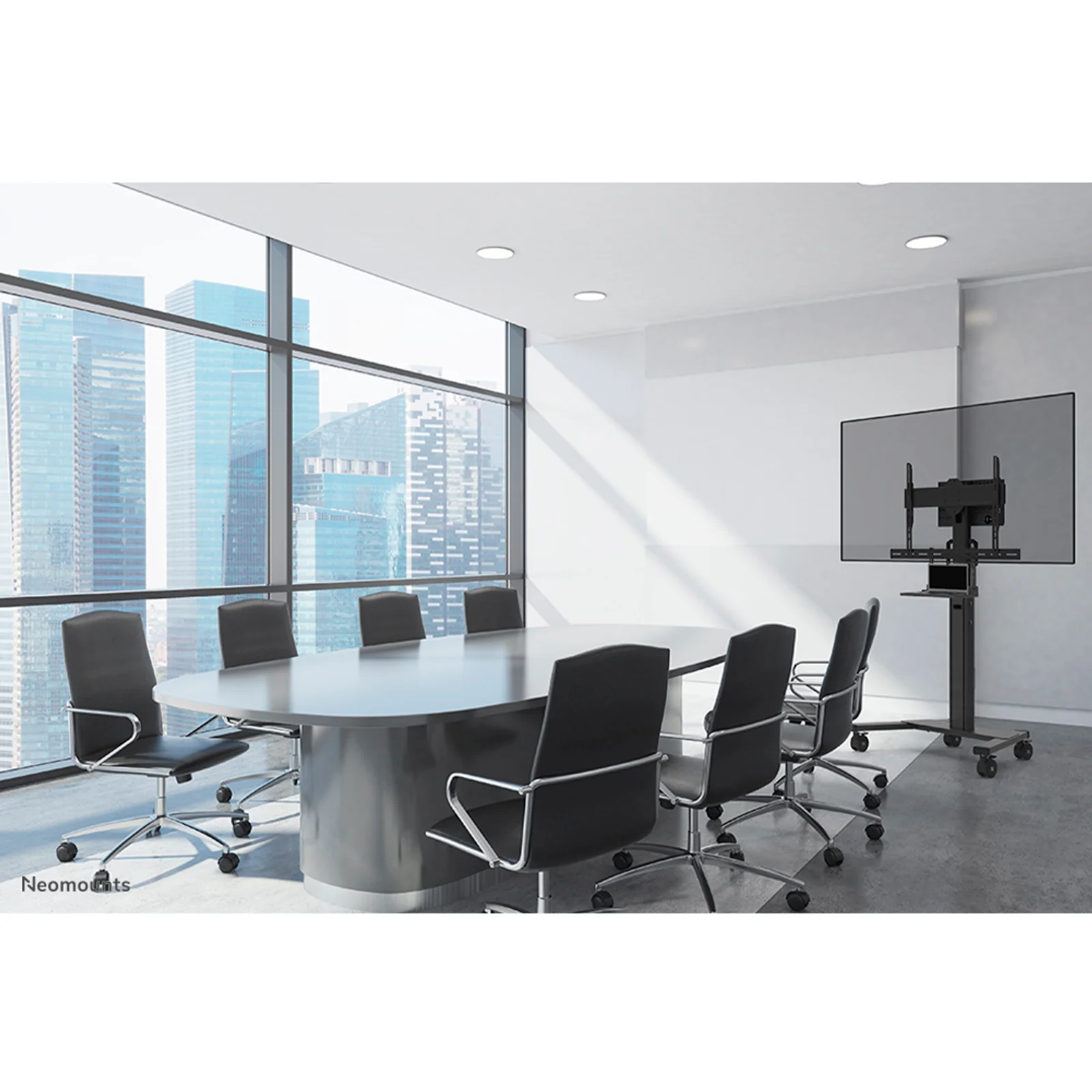Neomounts AV45-500BL Kit de support d'ordinateur portable 43-110" - max 2,5 kg - VESA 200x200-800x600 - universel - noir