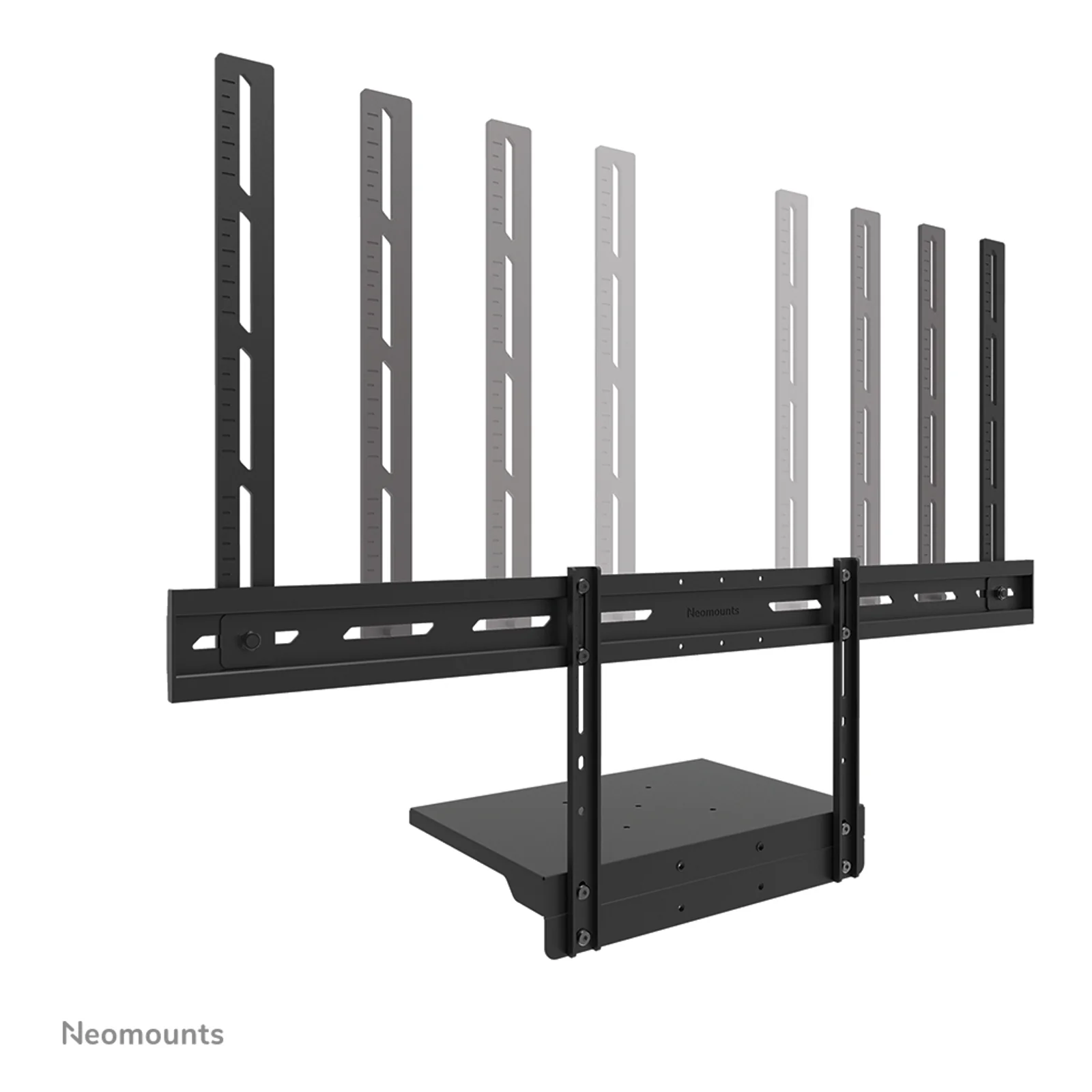 Neomounts AV45-500BL Kit de support d'ordinateur portable 43-110" - max 2,5 kg - VESA 200x200-800x600 - universel - noir