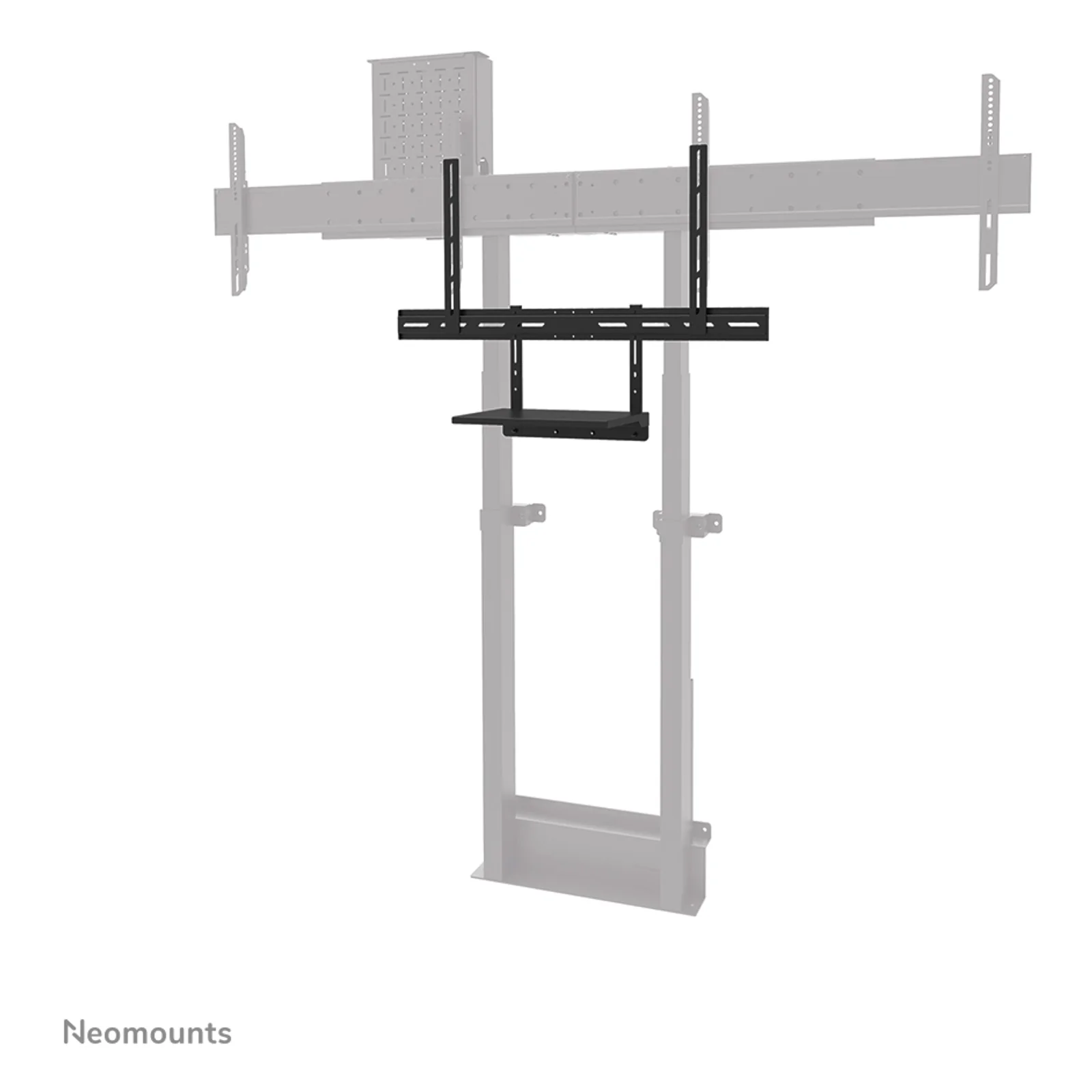 Neomounts AV45-500BL Kit de support d'ordinateur portable 43-110" - max 2,5 kg - VESA 200x200-800x600 - universel - noir