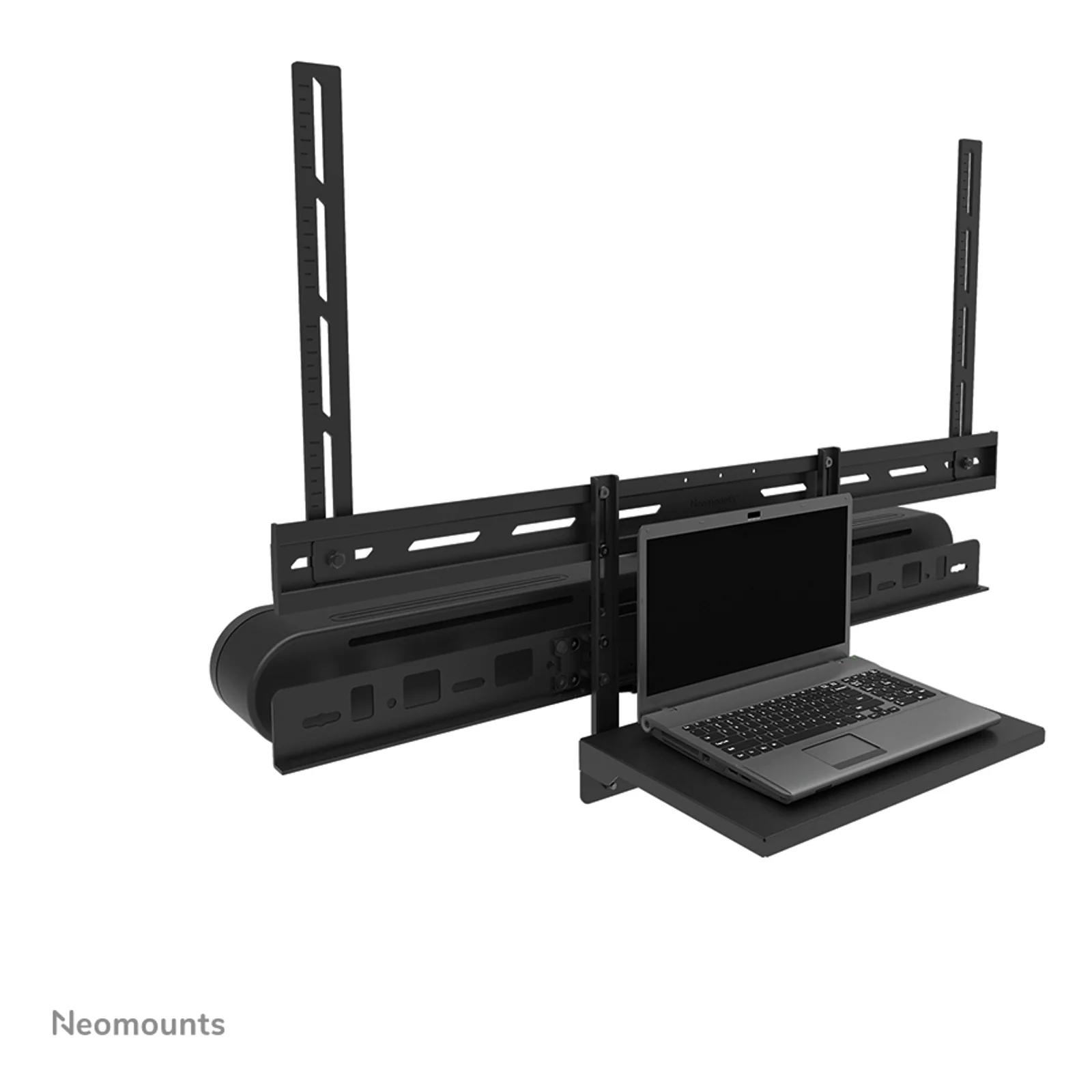 Neomounts AV60-500BL Kit support pour vidéobar et laptop 43-110" - VESA - max 8 kg - universel