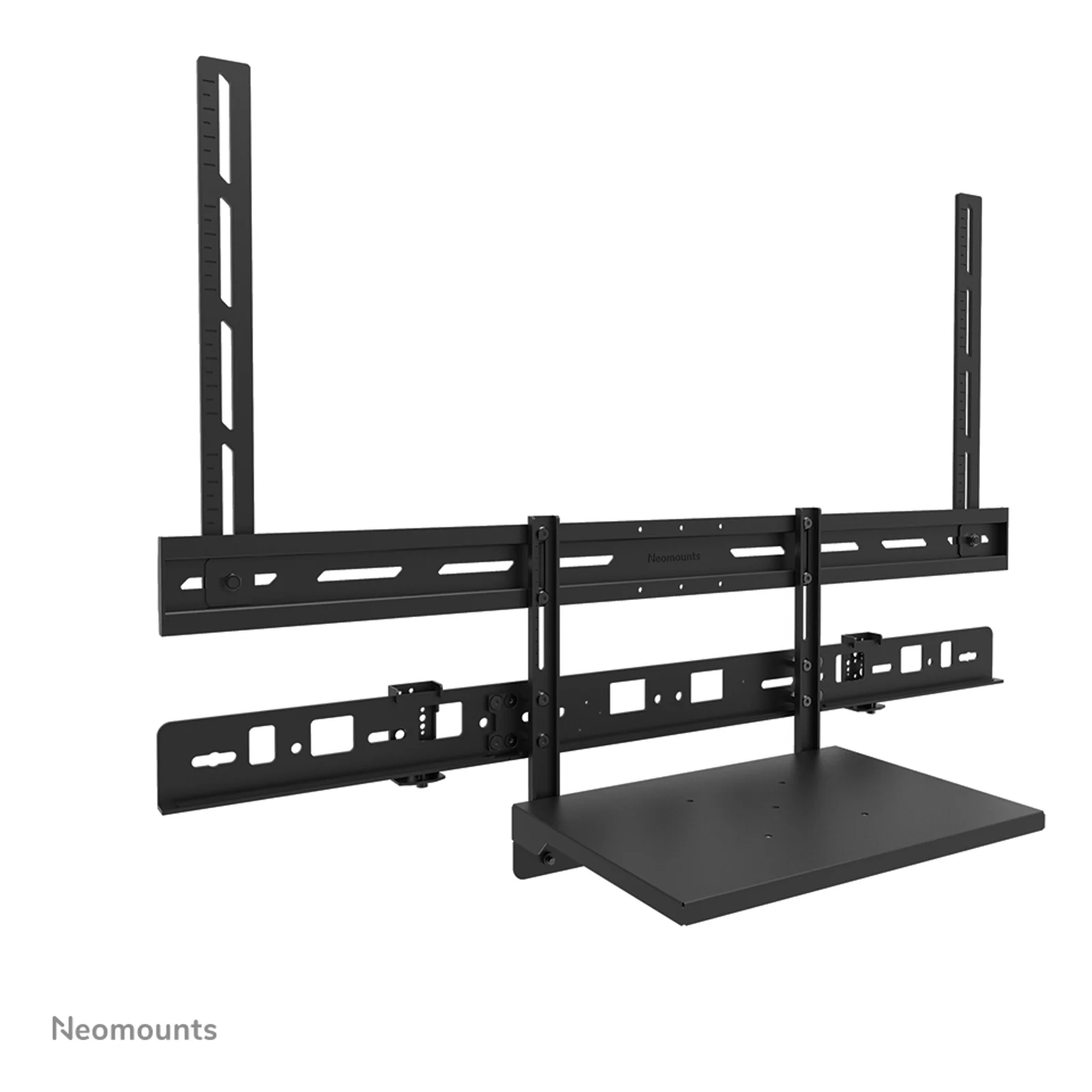 Neomounts AV60-500BL Kit support pour vidéobar et laptop 43-110" - VESA - max 8 kg - universel