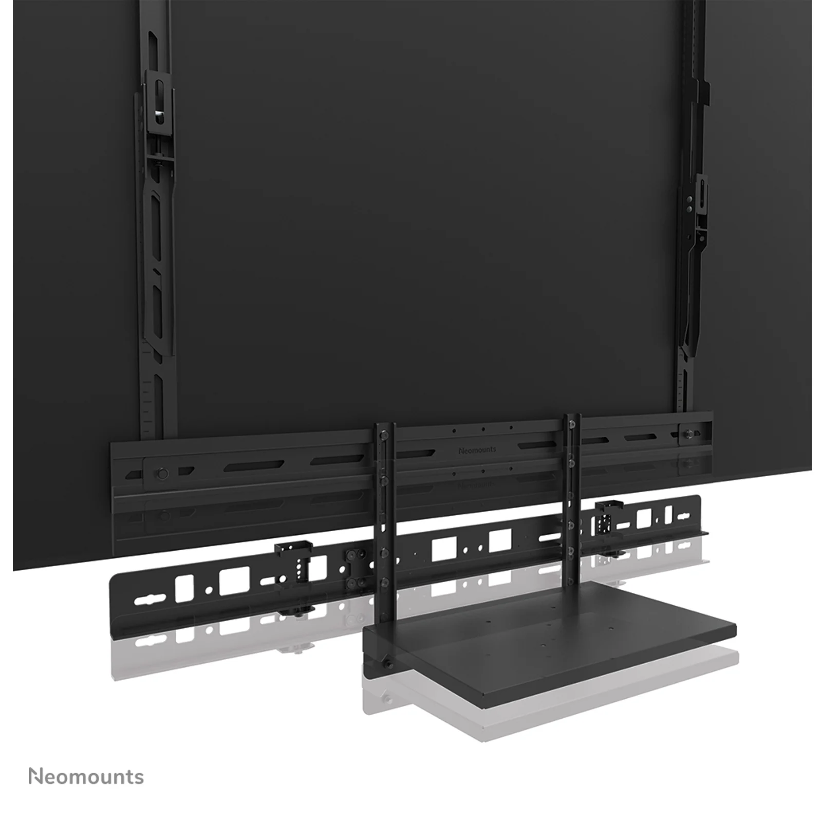Neomounts AV60-500BL Kit support pour vidéobar et laptop 43-110" - VESA - max 8 kg - universel