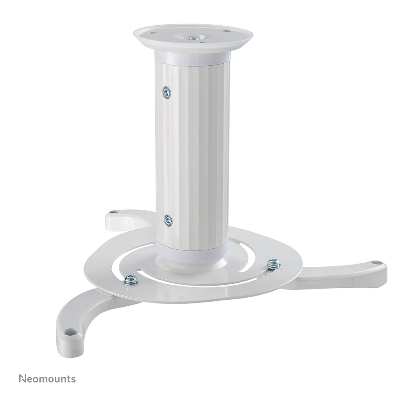 Neomounts BEAMER-C80WHITE Support de plafond pour vidéoprojecteur - h13-20 cm - orientable