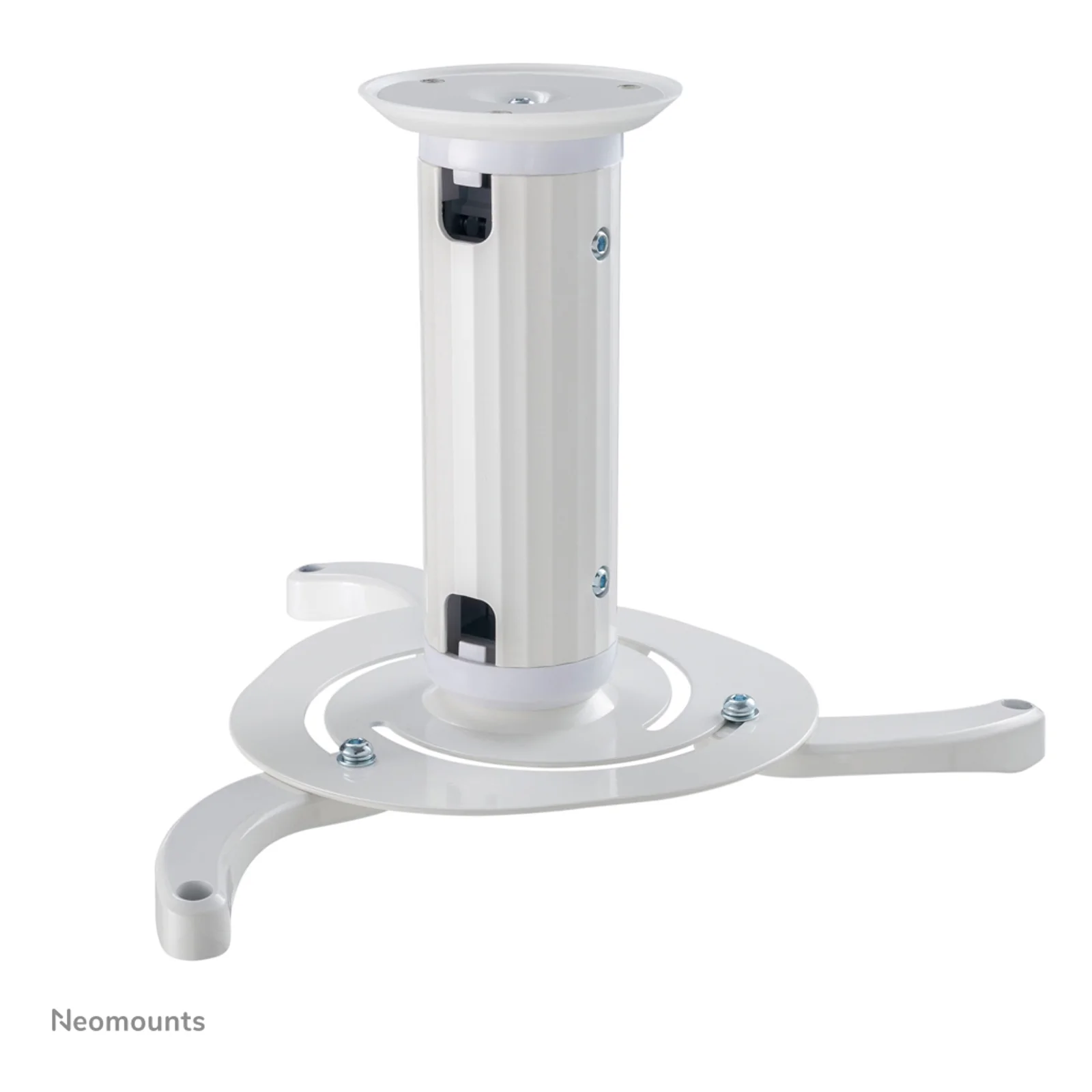 Neomounts BEAMER-C80WHITE Support de plafond pour vidéoprojecteur - h13-20 cm - orientable