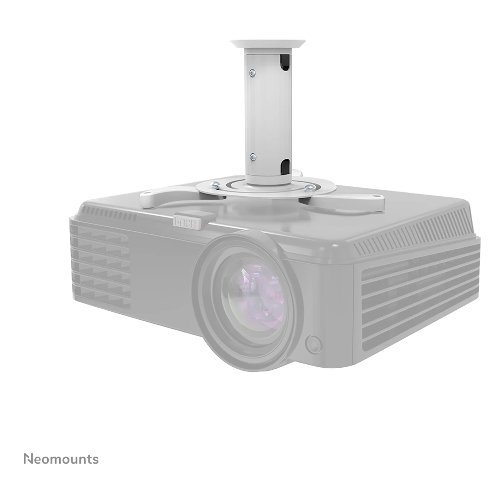 BEAMER-C80WHITE Support de plafond pour vidéoprojecteur - h13-20 cm - orientable
