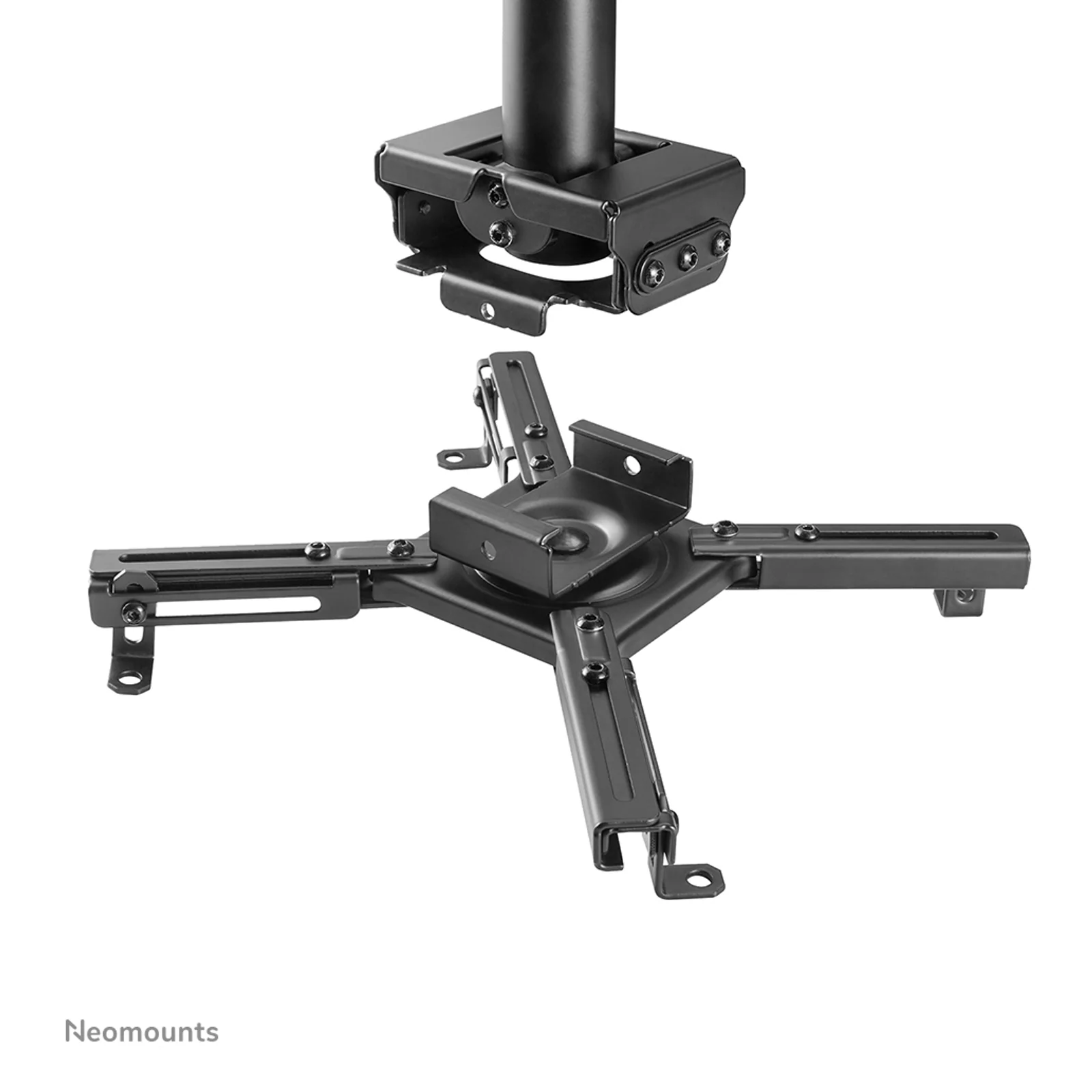 Neomounts CL25-530BL1 Support de plafond pour vidéoprojecteur - h25.5 cm - installation facile - orientable