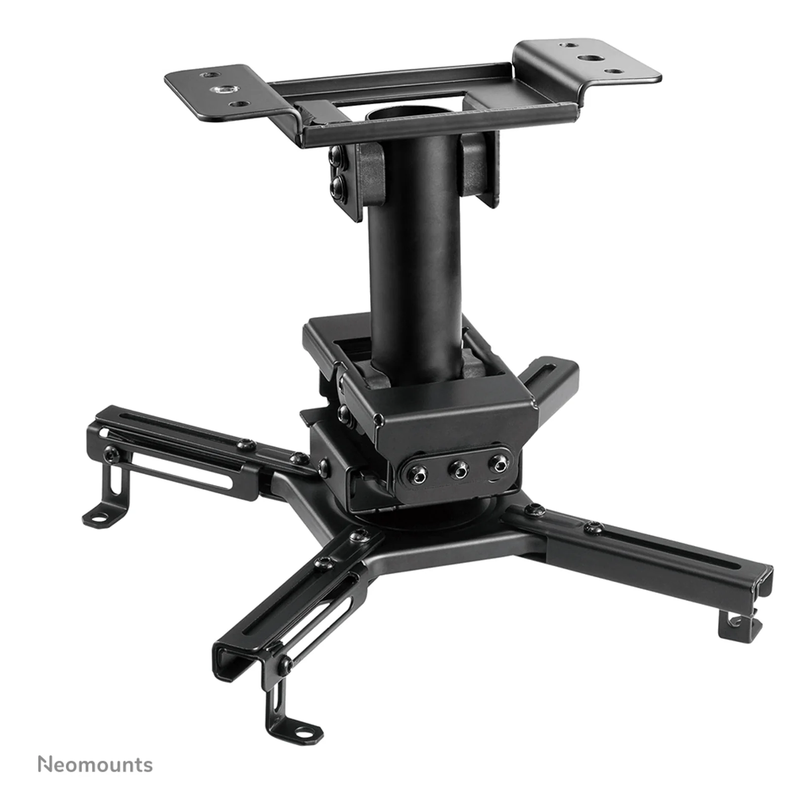Neomounts CL25-530BL1 Support de plafond pour vidéoprojecteur - h25.5 cm - installation facile - orientable