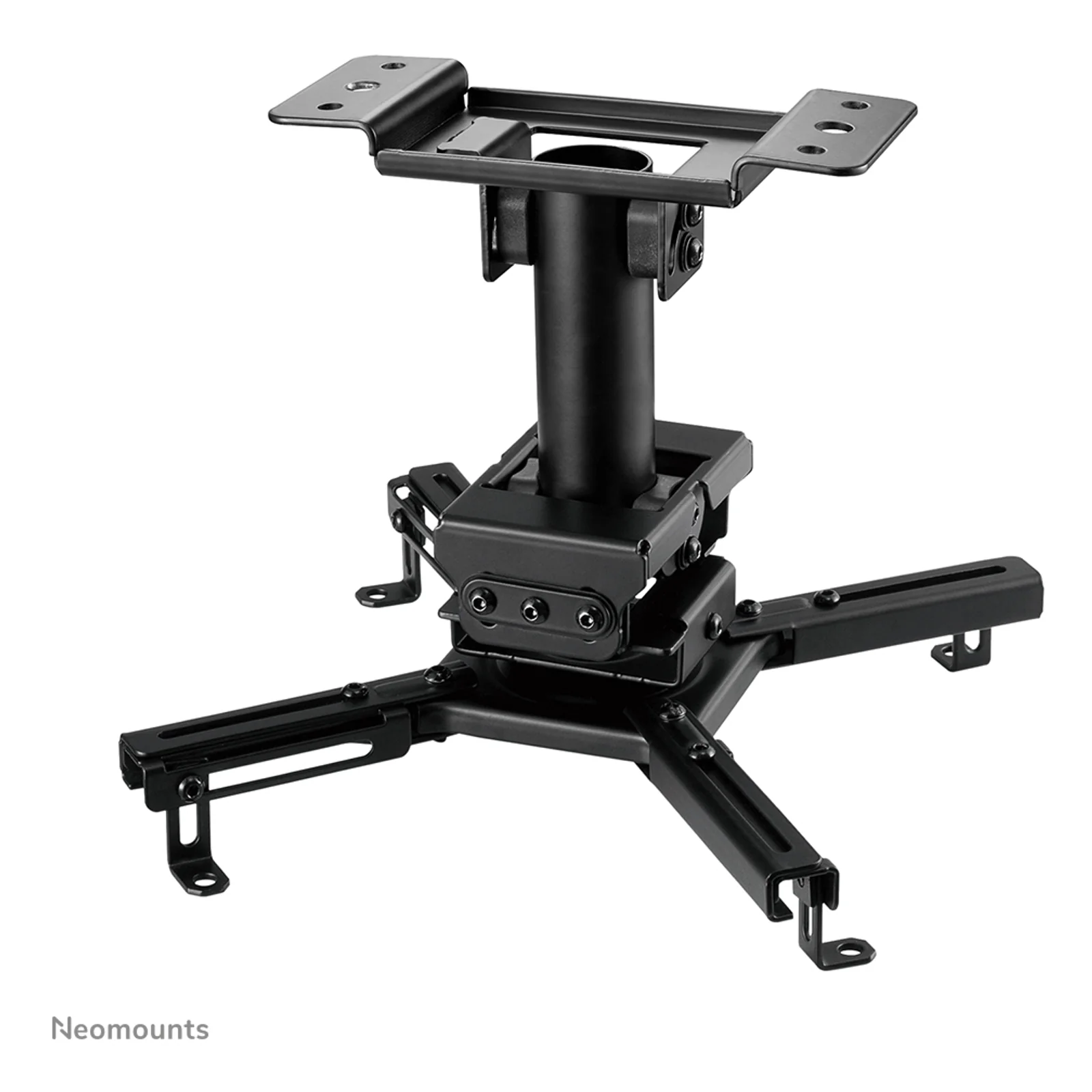 Neomounts CL25-530BL1 Support de plafond pour vidéoprojecteur - h25.5 cm - installation facile - orientable