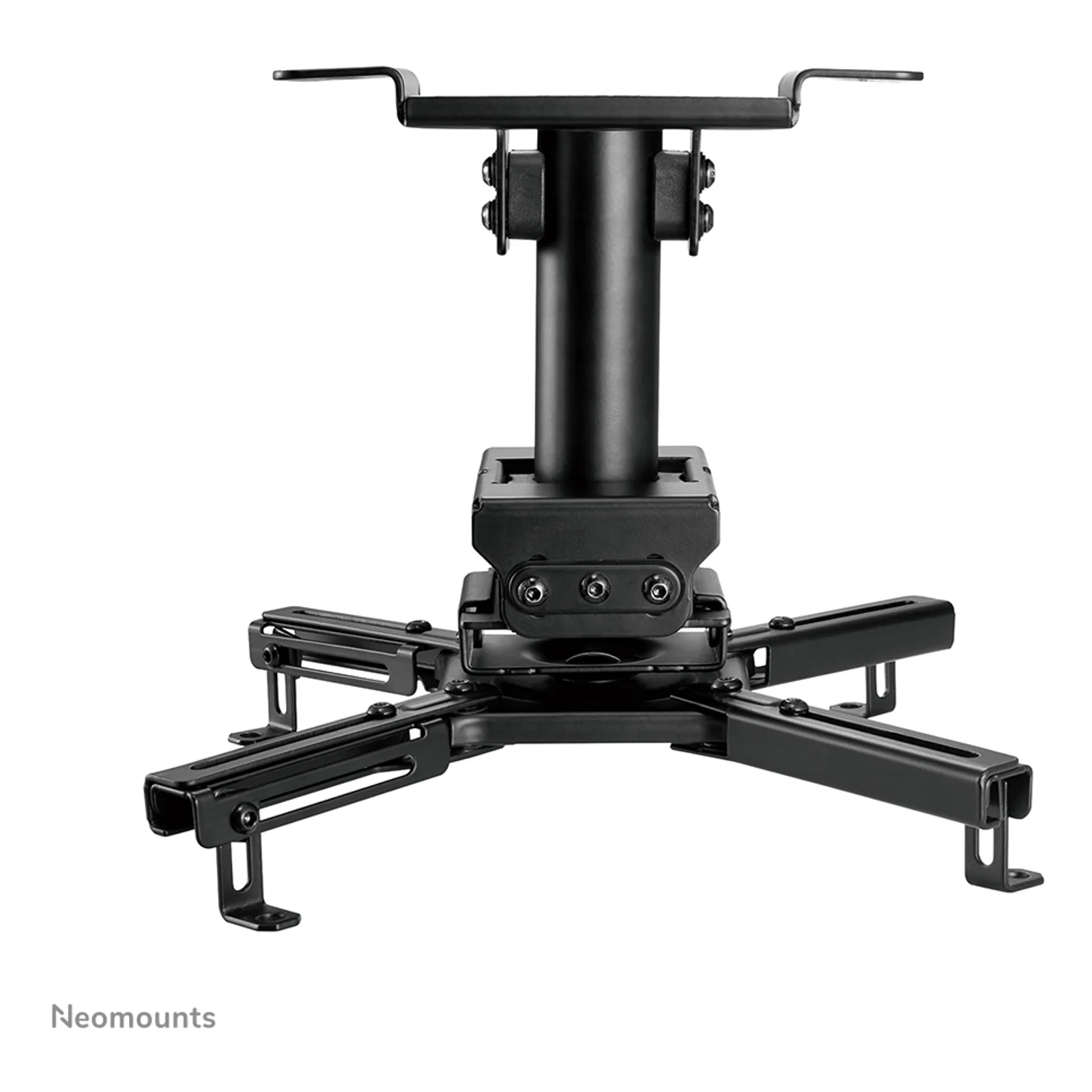 Neomounts CL25-530BL1 Support de plafond pour vidéoprojecteur - h25.5 cm - installation facile - orientable