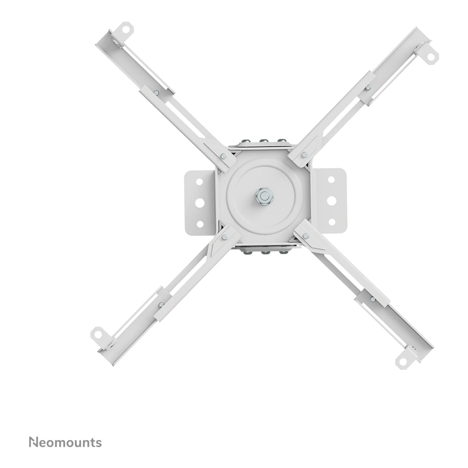 Neomounts CL25-530WH1 Support de plafond pour vidéoprojecteur - h25.5 cm - installation facile - orientable