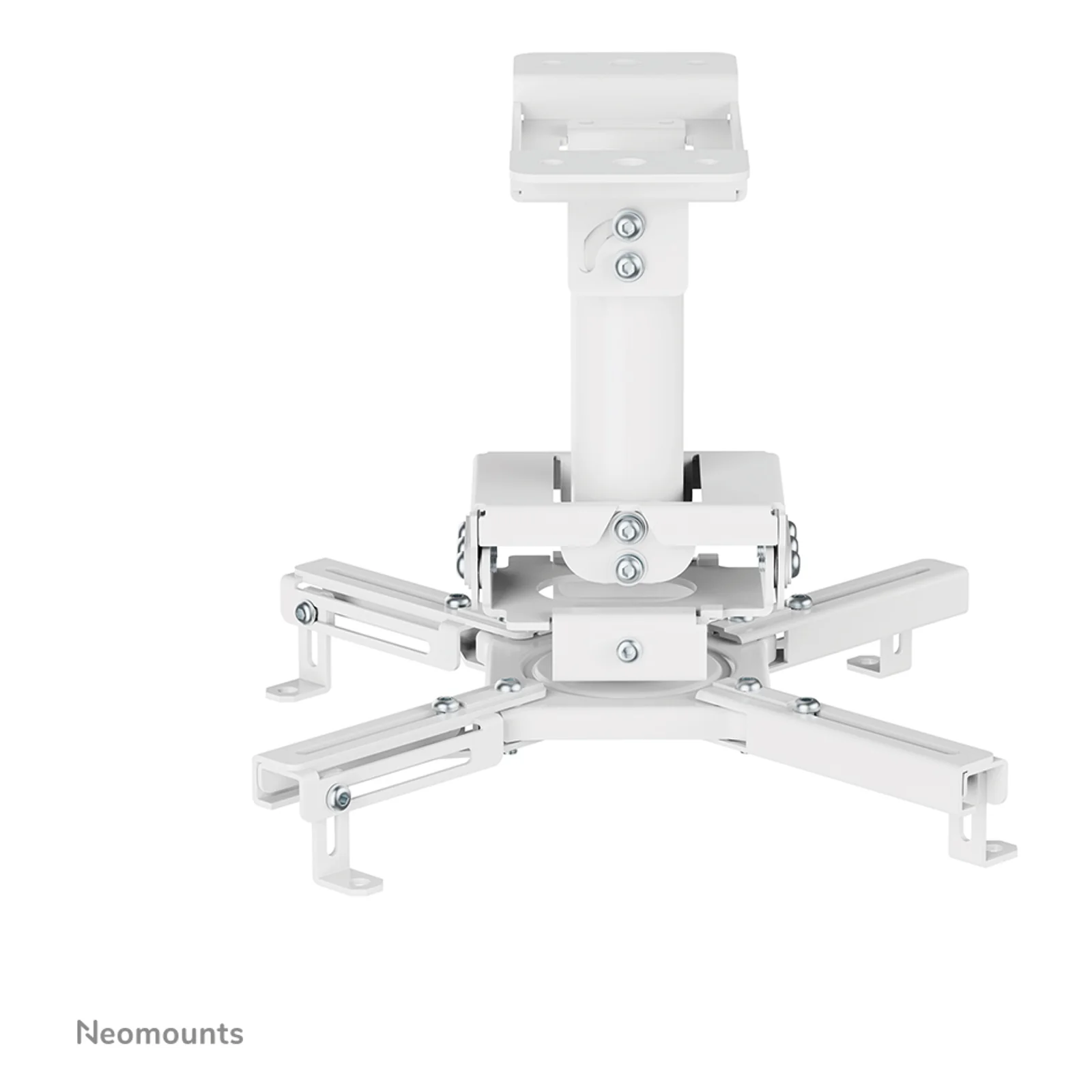 Neomounts CL25-530WH1 Support de plafond pour vidéoprojecteur - h25.5 cm - installation facile - orientable