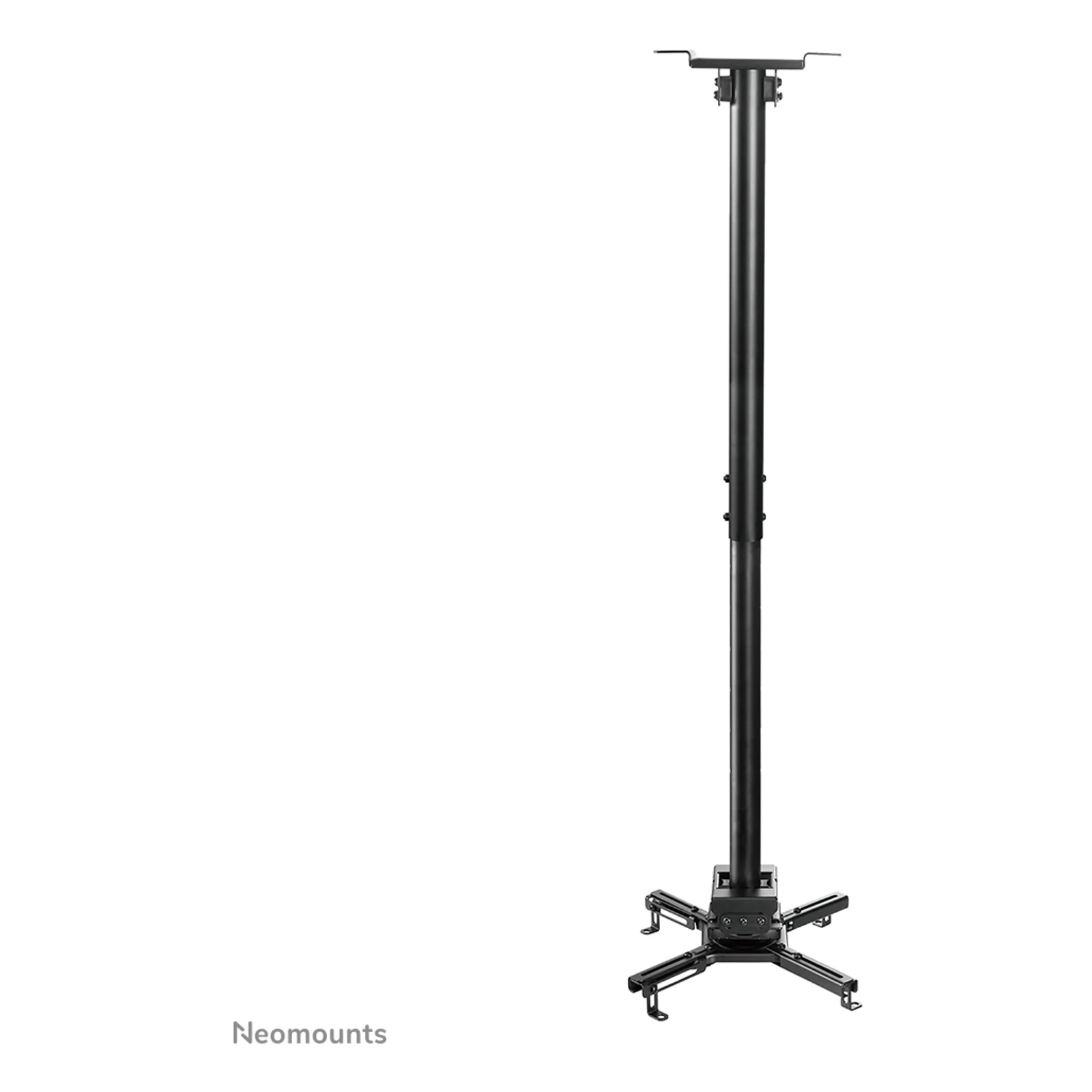 Neomounts CL25-540BL1 Support de plafond pour vidéoprojecteur - h60.5-90.5 cm - installation facile - orientable
