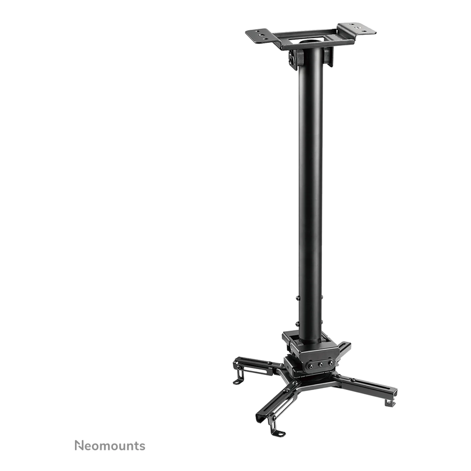 Neomounts CL25-540BL1 Support de plafond pour vidéoprojecteur - h60.5-90.5 cm - installation facile - orientable
