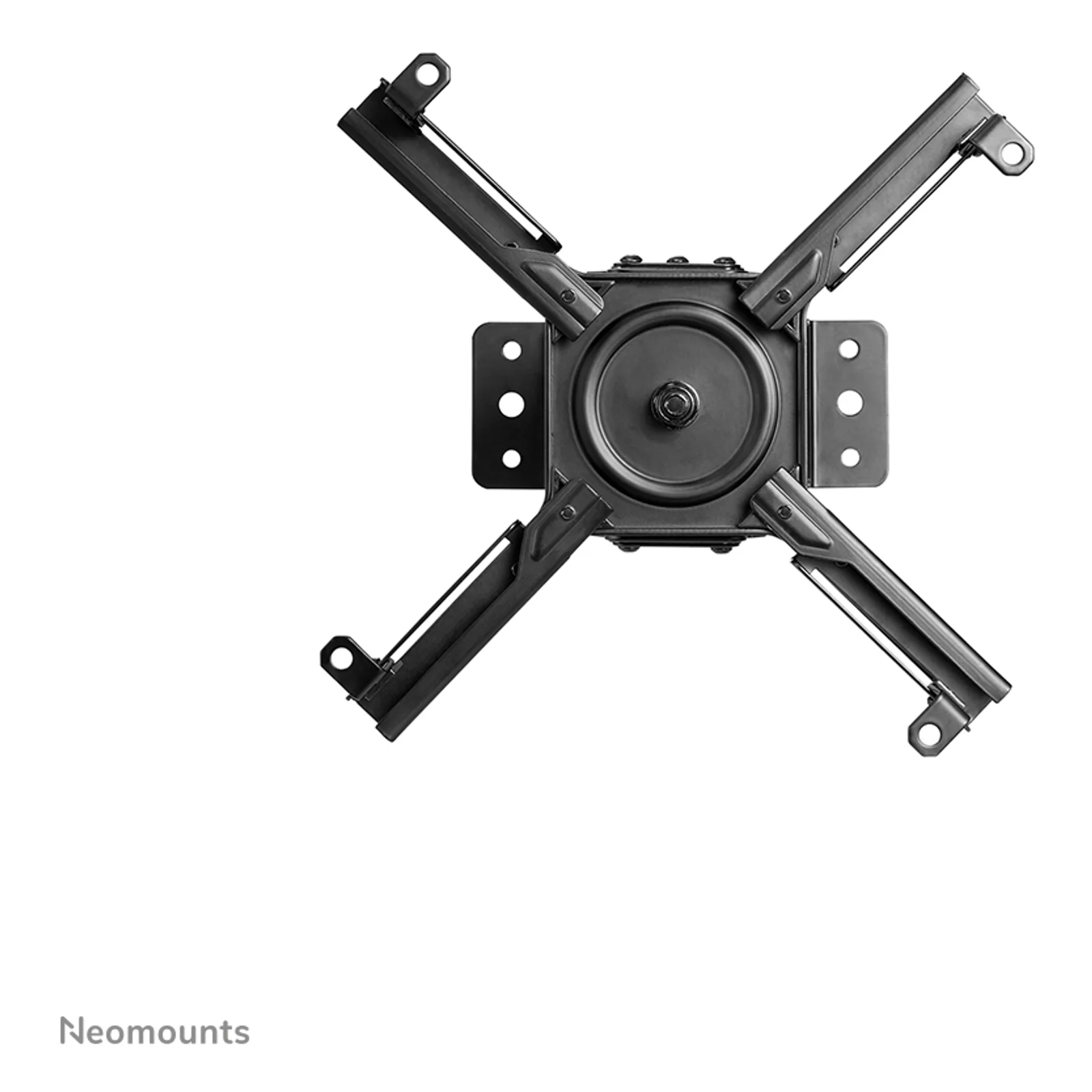 Neomounts CL25-540BL1 Support de plafond pour vidéoprojecteur - h60.5-90.5 cm - installation facile - orientable