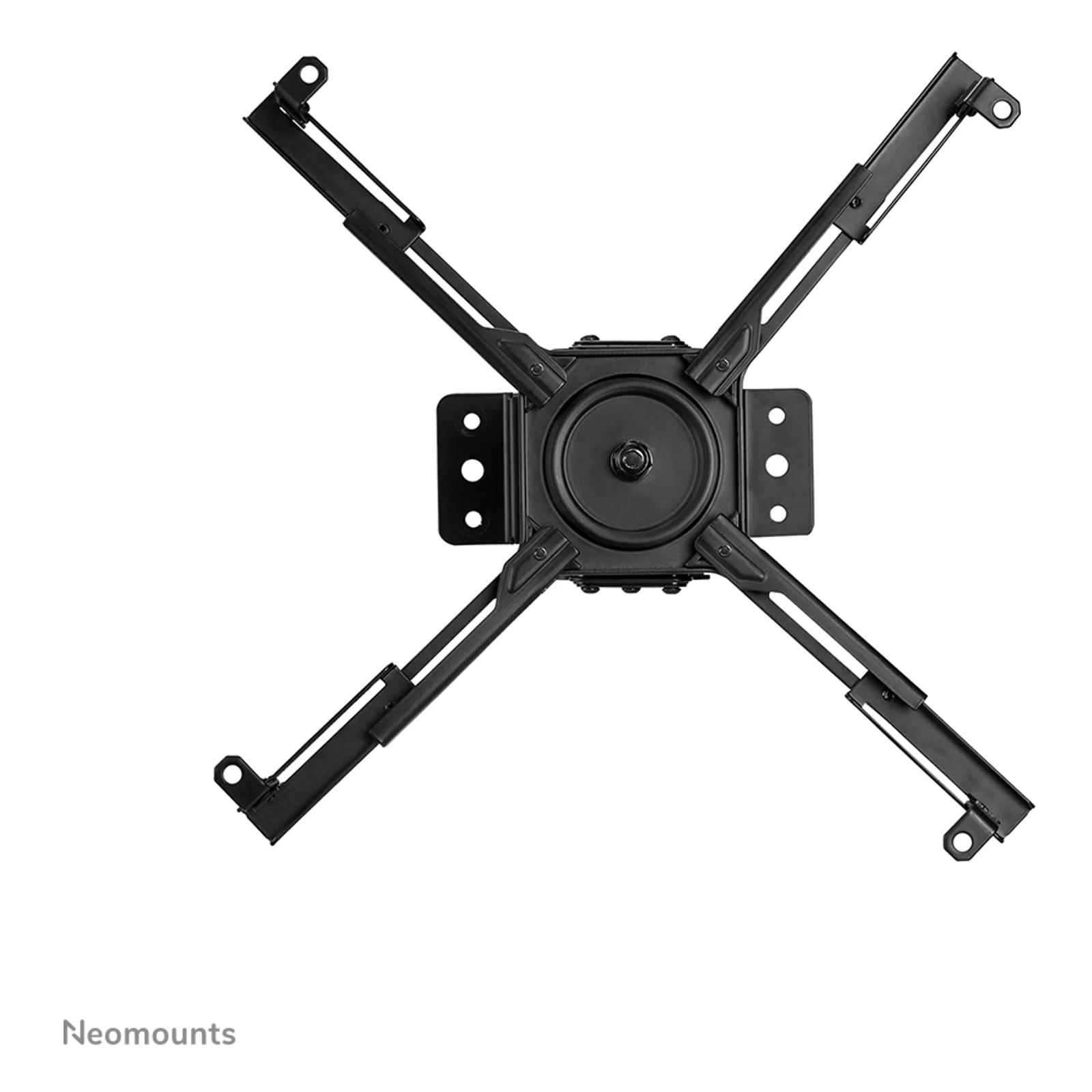 Neomounts CL25-540BL1 Support de plafond pour vidéoprojecteur - h60.5-90.5 cm - installation facile - orientable
