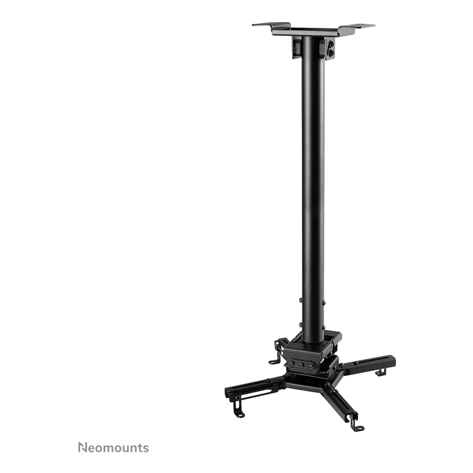 Neomounts CL25-540BL1 Support de plafond pour vidéoprojecteur - h60.5-90.5 cm - installation facile - orientable