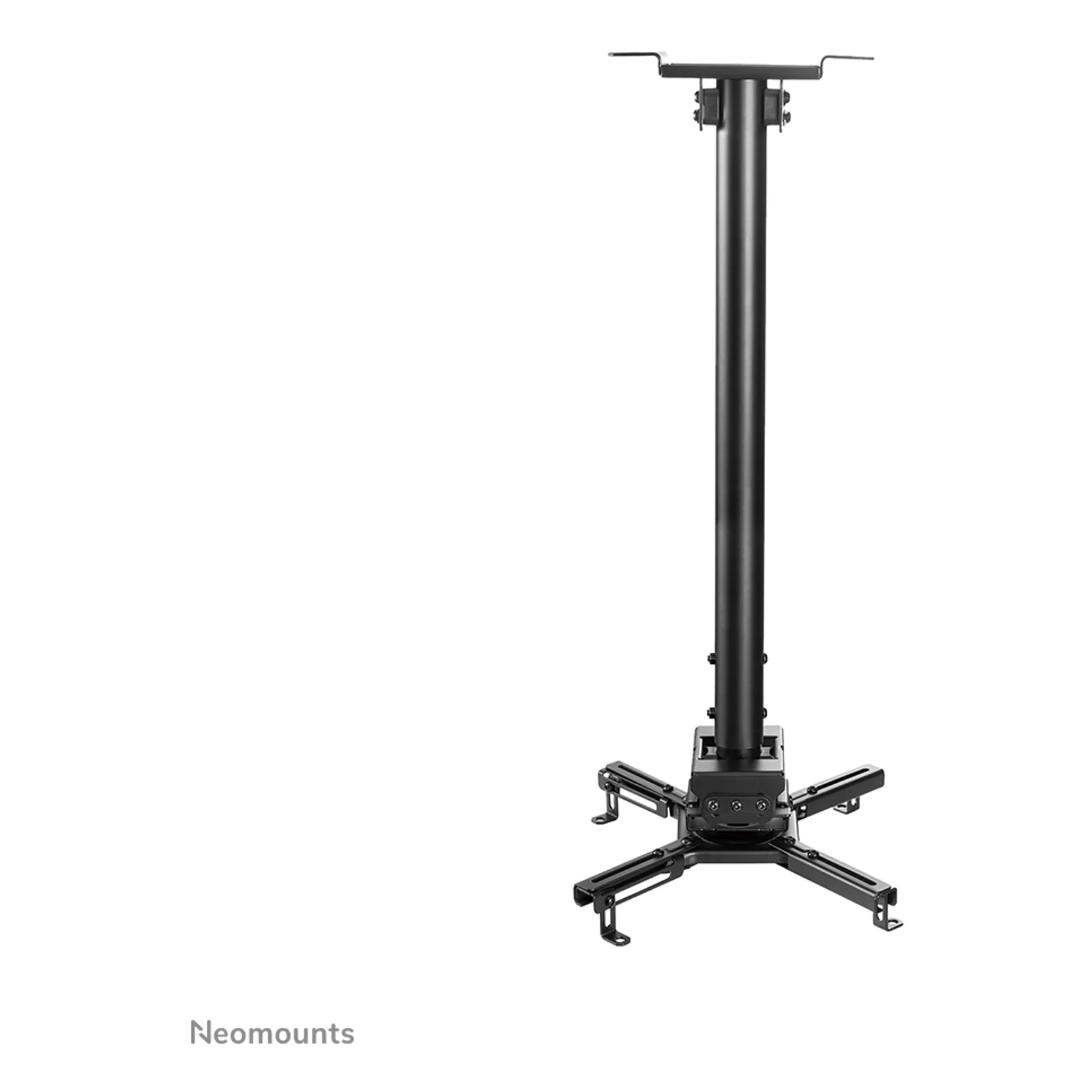Neomounts CL25-540BL1 Support de plafond pour vidéoprojecteur - h60.5-90.5 cm - installation facile - orientable