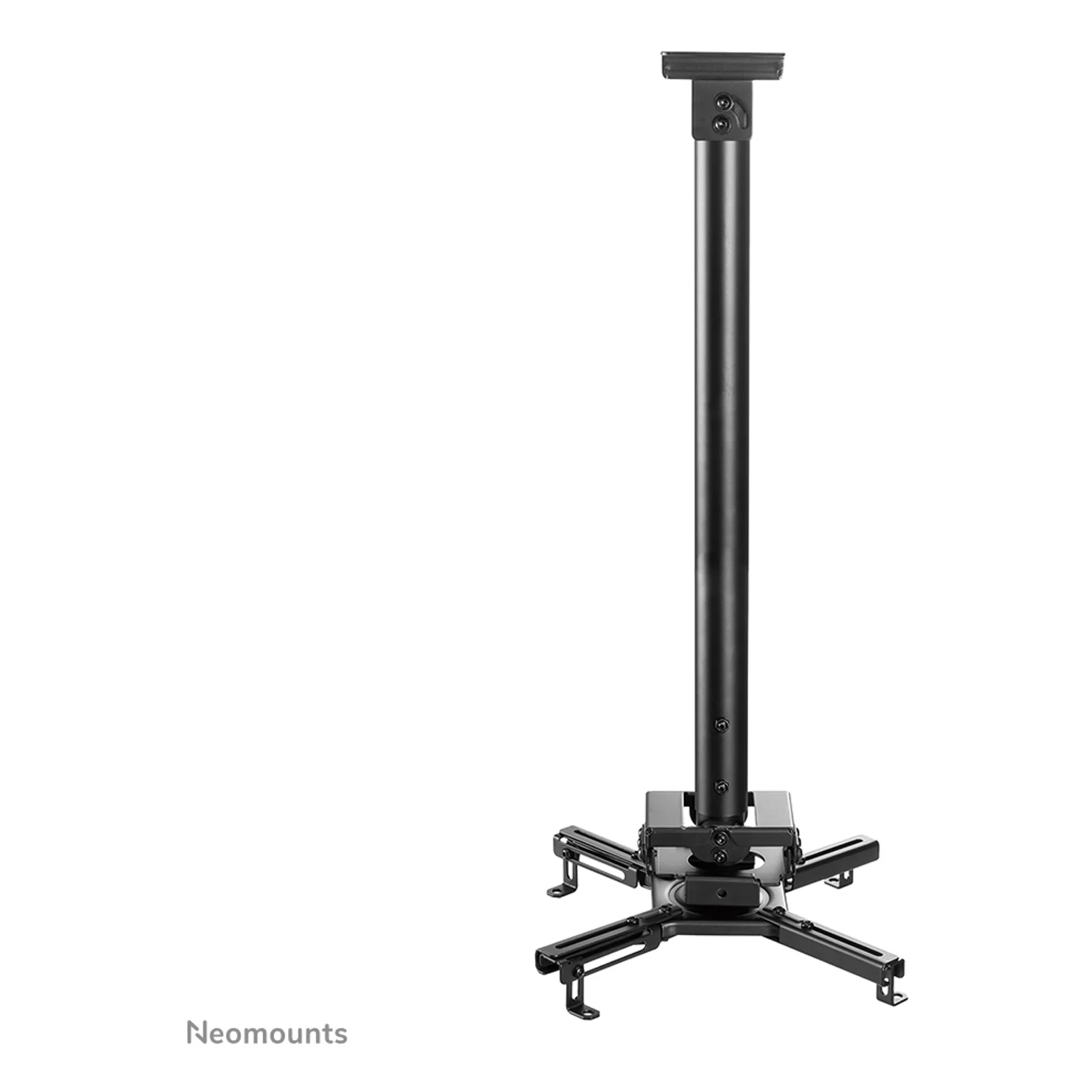 Neomounts CL25-540BL1 Support de plafond pour vidéoprojecteur - h60.5-90.5 cm - installation facile - orientable