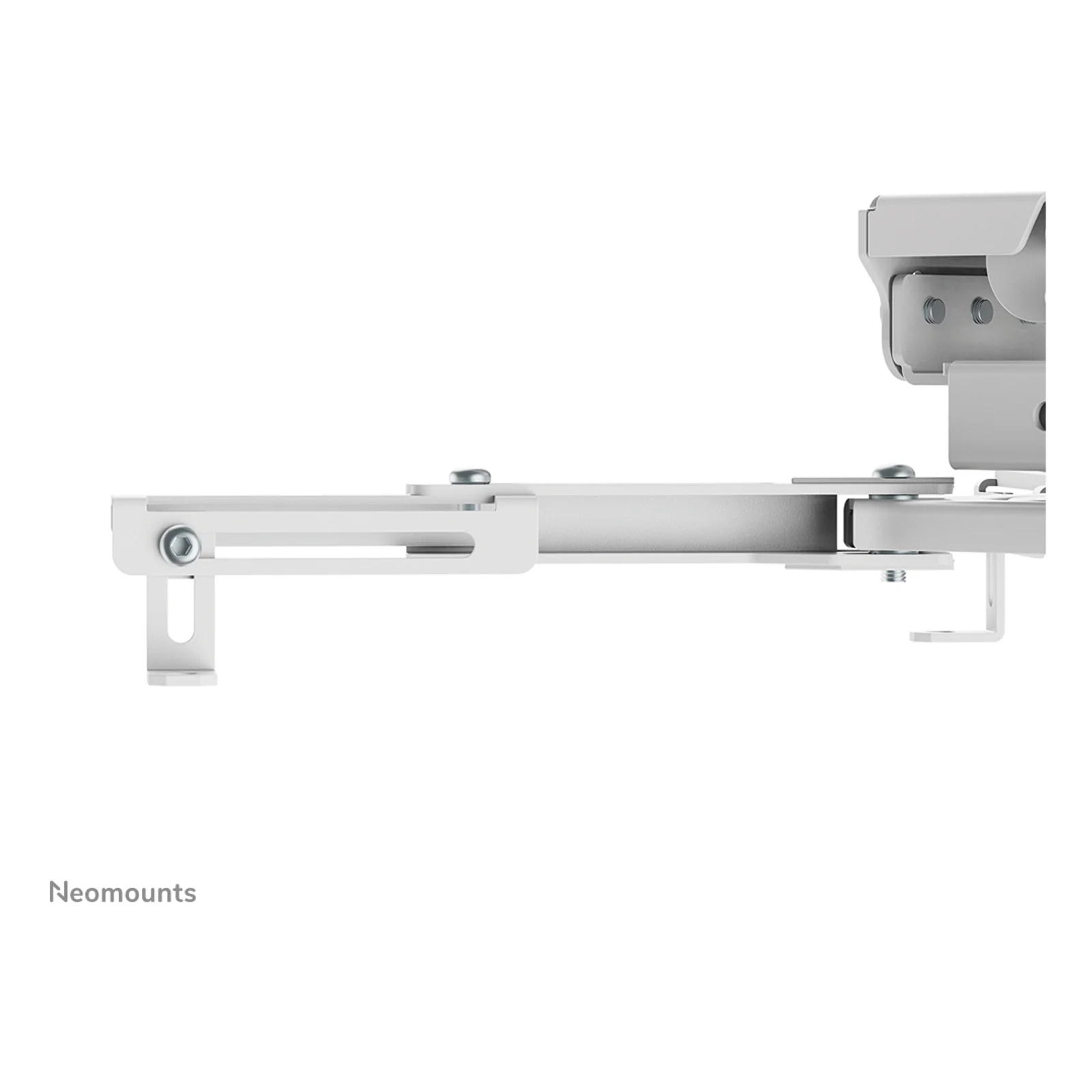 Neomounts CL25-540WH1 Support de plafond pour vidéoprojecteur - h60.5-90.5 cm - installation facile - orientable